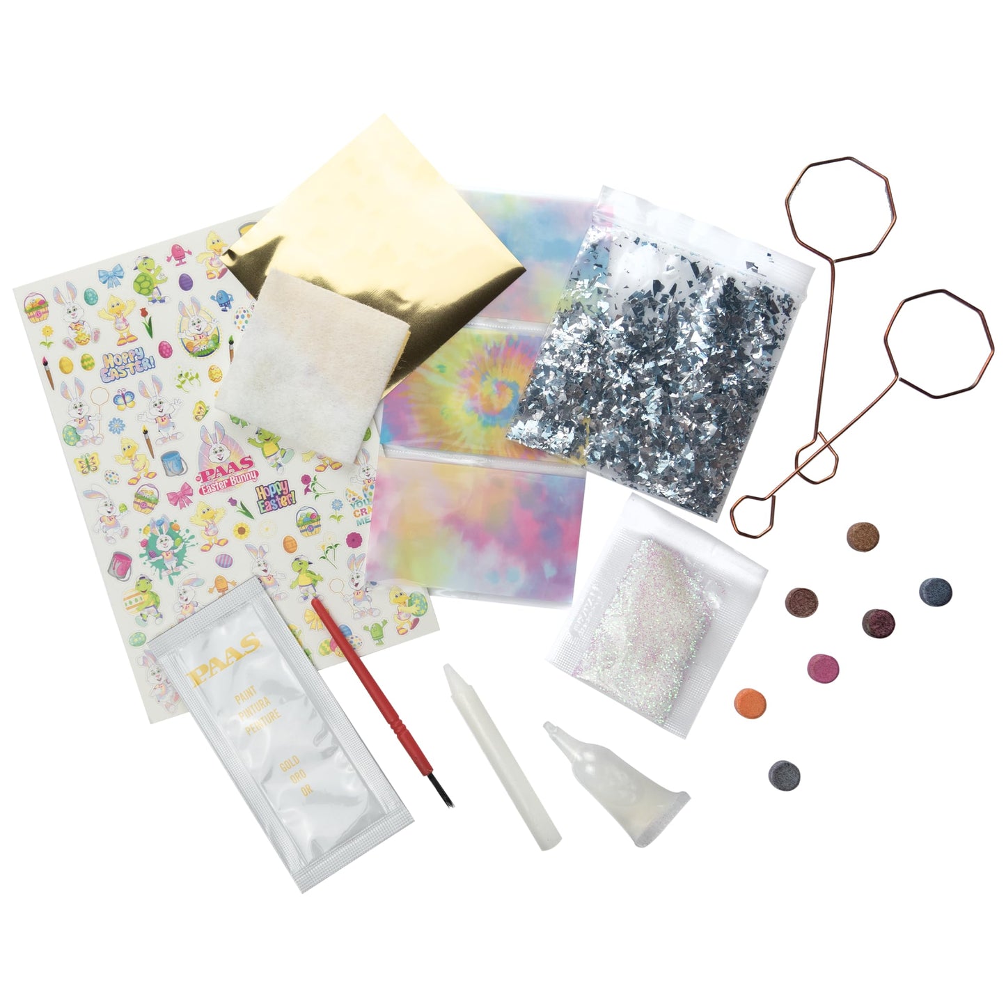 PAAS Eggstreme Color FX Egg Dying Kit – Create Swirl, Texture & Shine Effects – Fun & Creative Easter Egg Dye Kit BST220