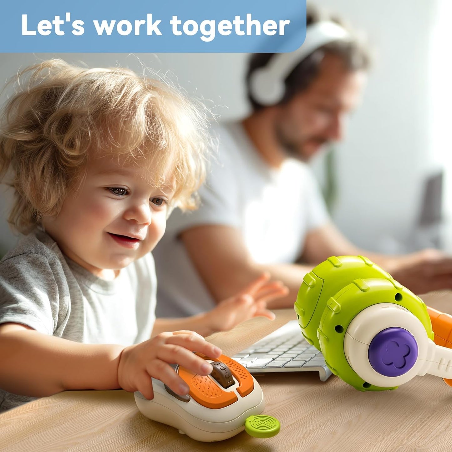 iPlayiLearn Baby's Tech Set Baby Musical Toy 6-12 Month 68