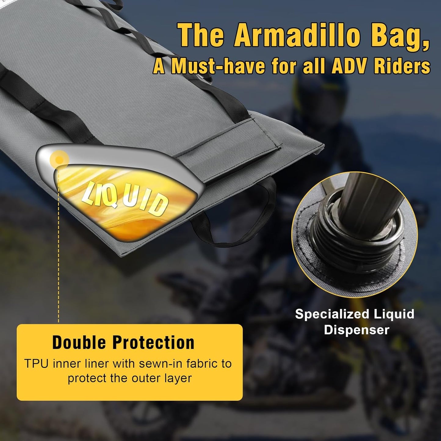 FURQERY 2 Gallon Armadillo Bag 95-97