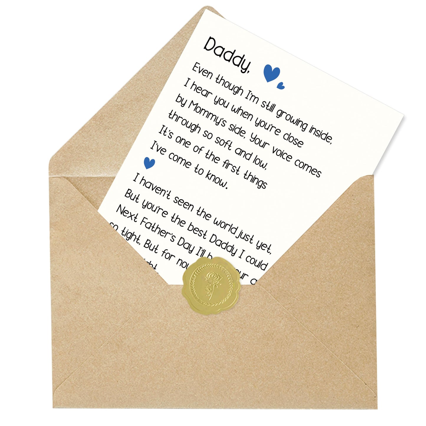 Fathers Day Card Gifts for Husband,Fathers Day Card Gifts from Wife,Happy Father's Day Cards Decorations Gifts For Husband,Heartfelt Appreciation Gift from Wife BST220
