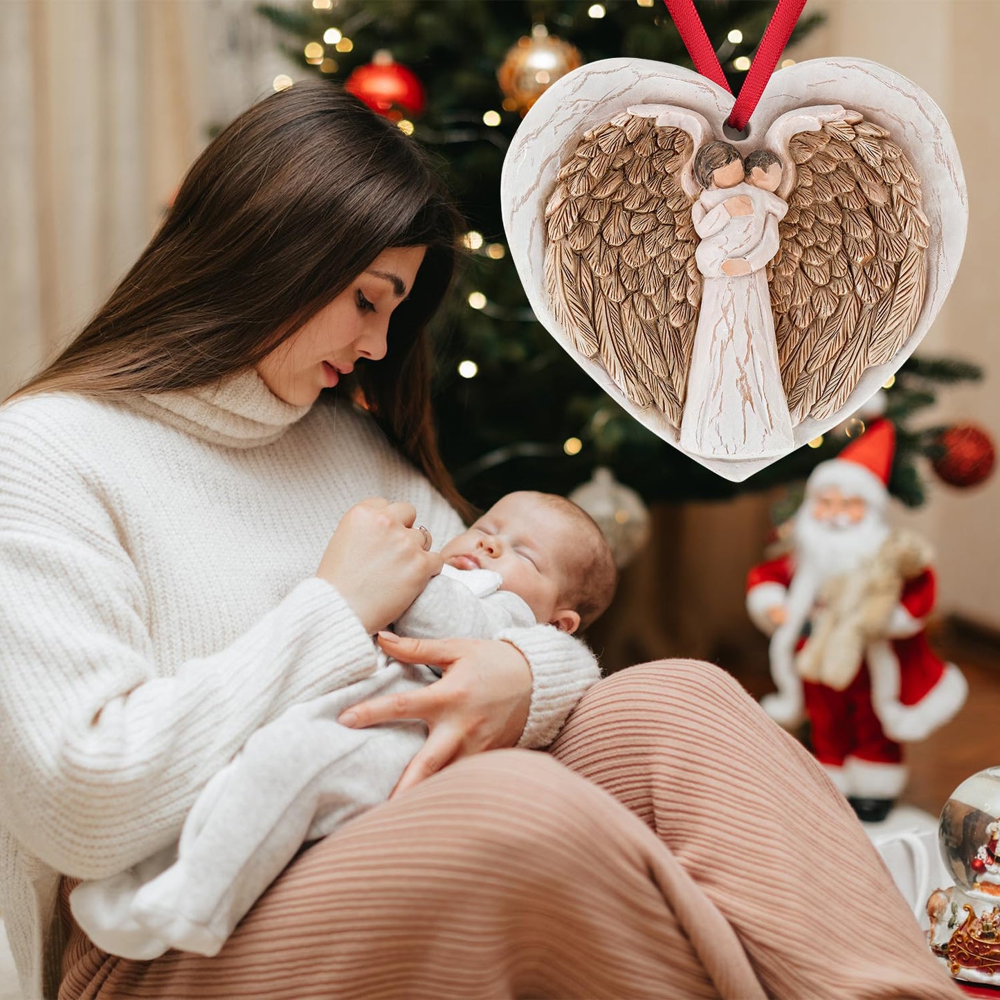 3D Christmas Ornament 2026 Wedding Gifts for Couple - Romantic Our First Christmas Married Engaged Ornament Bridal Shower Gift - Just Married Ornaments for Xmas Tree, Mr and Mrs Gifts for Newlyweds BST326H