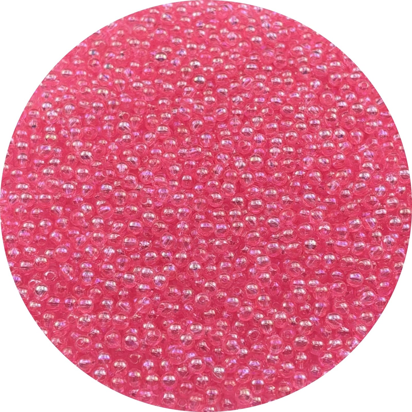 2000pcs 4mm Acrylic Round Beads AB Colors Acrylic Beads Round Spacer Beads with Hole for DIY Bracelet Necklace Jewelry Making Supplies Handmade Craft(Green AB) BST220