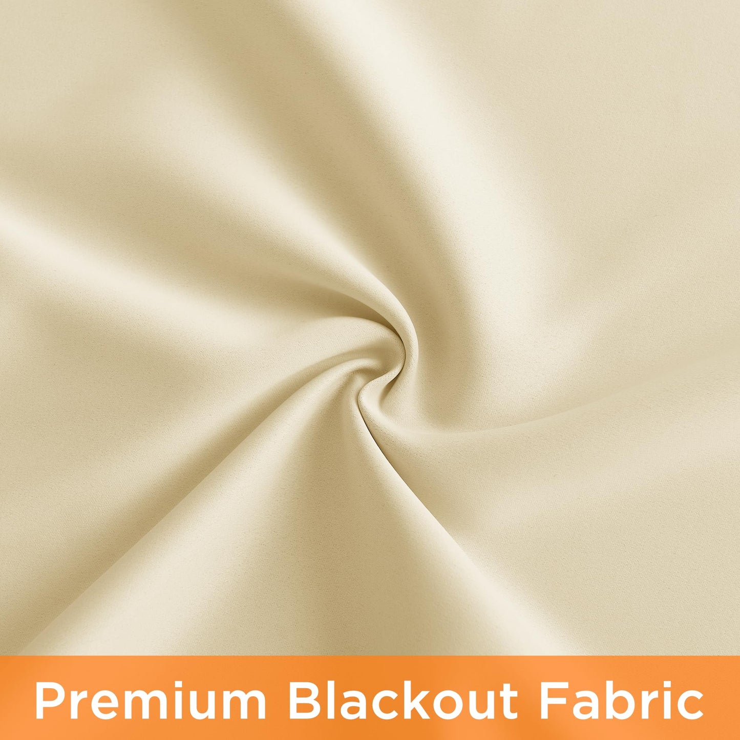 RYB HOME 100% Blackout French Door Curtains for Door Window - Room Darkening No Coating Thermal Insulated Privacy Protection Adhesive Cover for Glass Window, W 26 x L 40, 1 Panel, Black BST220