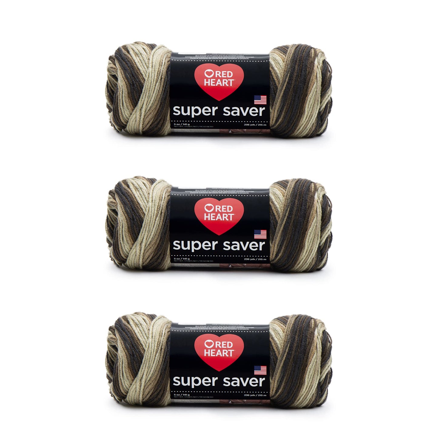 RED Heart Super Saver Yarn, Carrot BST326L