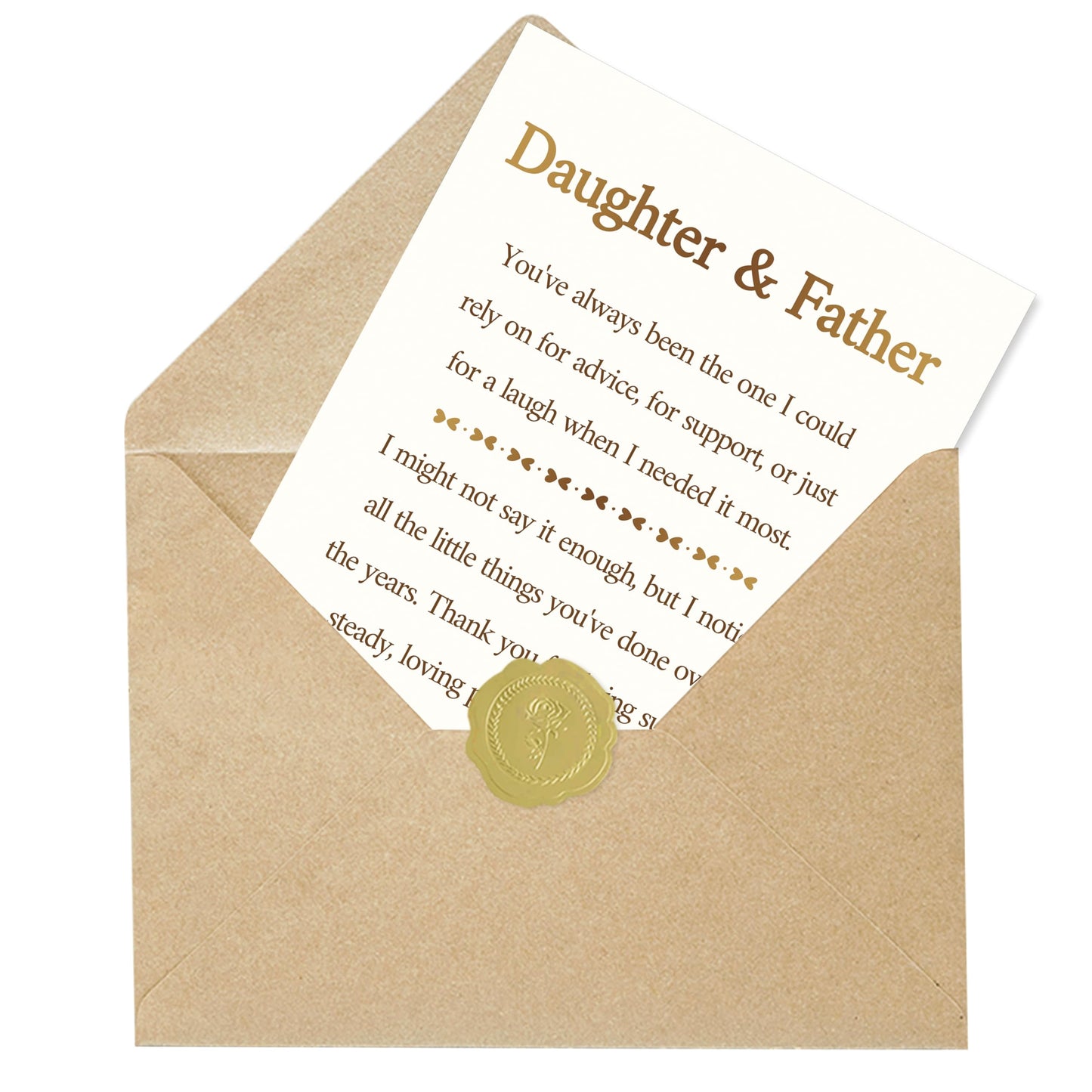 Fathers Day Card Gifts for Husband,Fathers Day Card Gifts from Wife,Happy Father's Day Cards Decorations Gifts For Husband,Heartfelt Appreciation Gift from Wife BST220