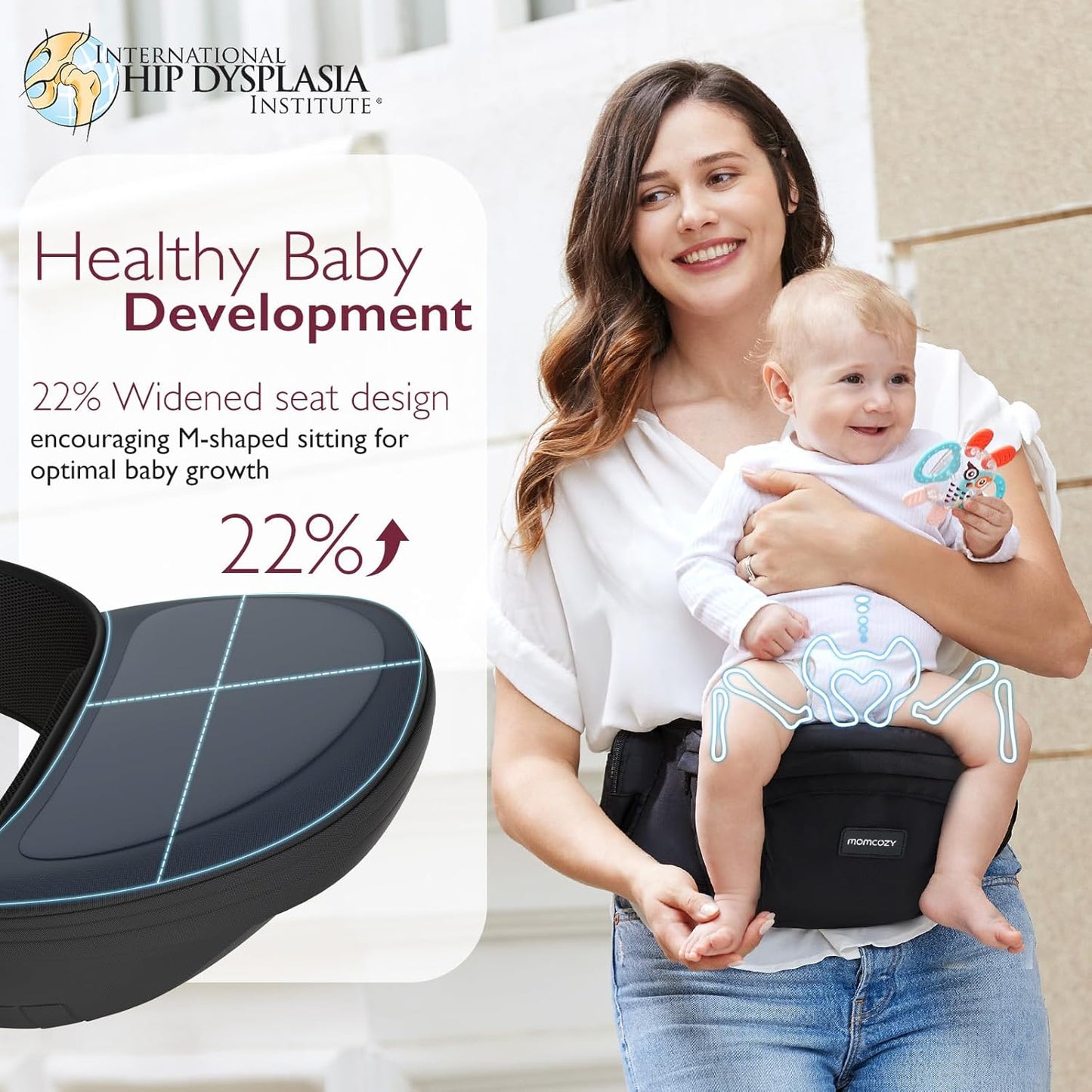 Momcozy Hip Seat Baby Carrier 83