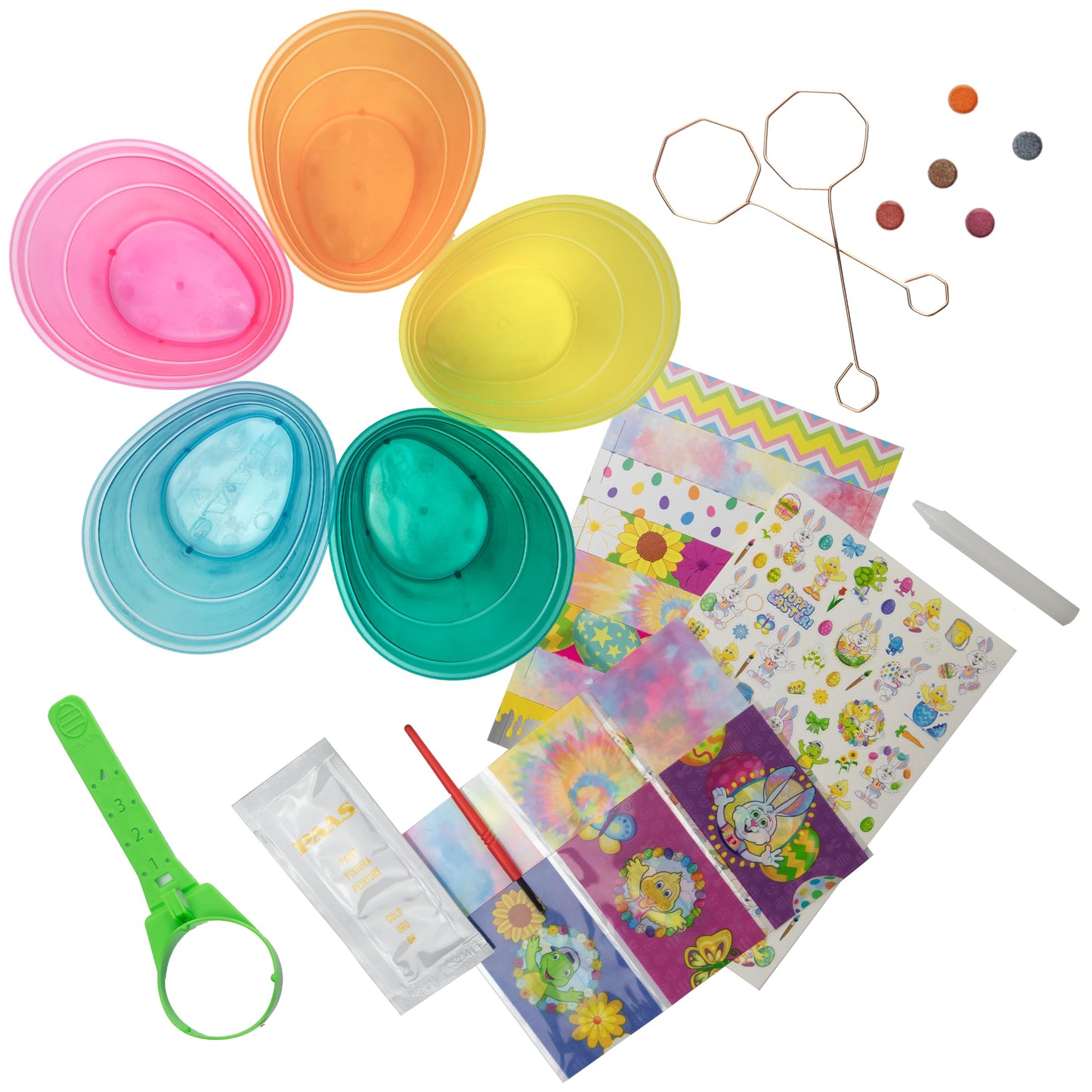 PAAS Eggstreme Color FX Egg Dying Kit – Create Swirl, Texture & Shine Effects – Fun & Creative Easter Egg Dye Kit BST220
