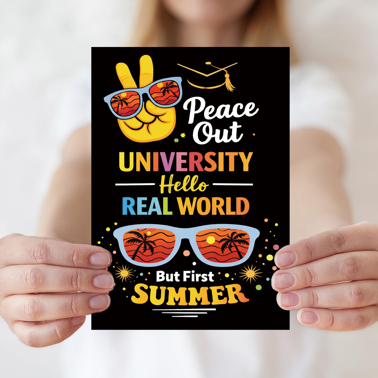 College Graduation Gifts Card for Women Men,Funny 2026 College Graduation Card Gifts Decorations for Son Daughter Granddaughter Grandson Niece Nephew Him Her BST220