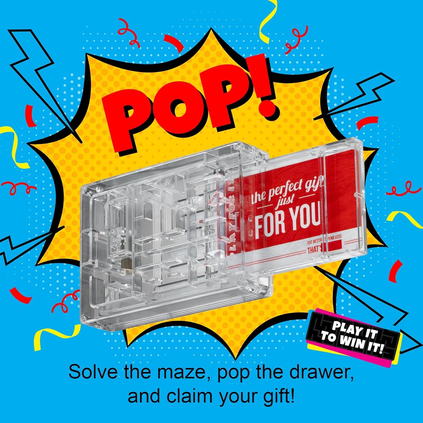 BILZ® Super Maze | Gift Card Puzzle Game for Ages 8+ 62