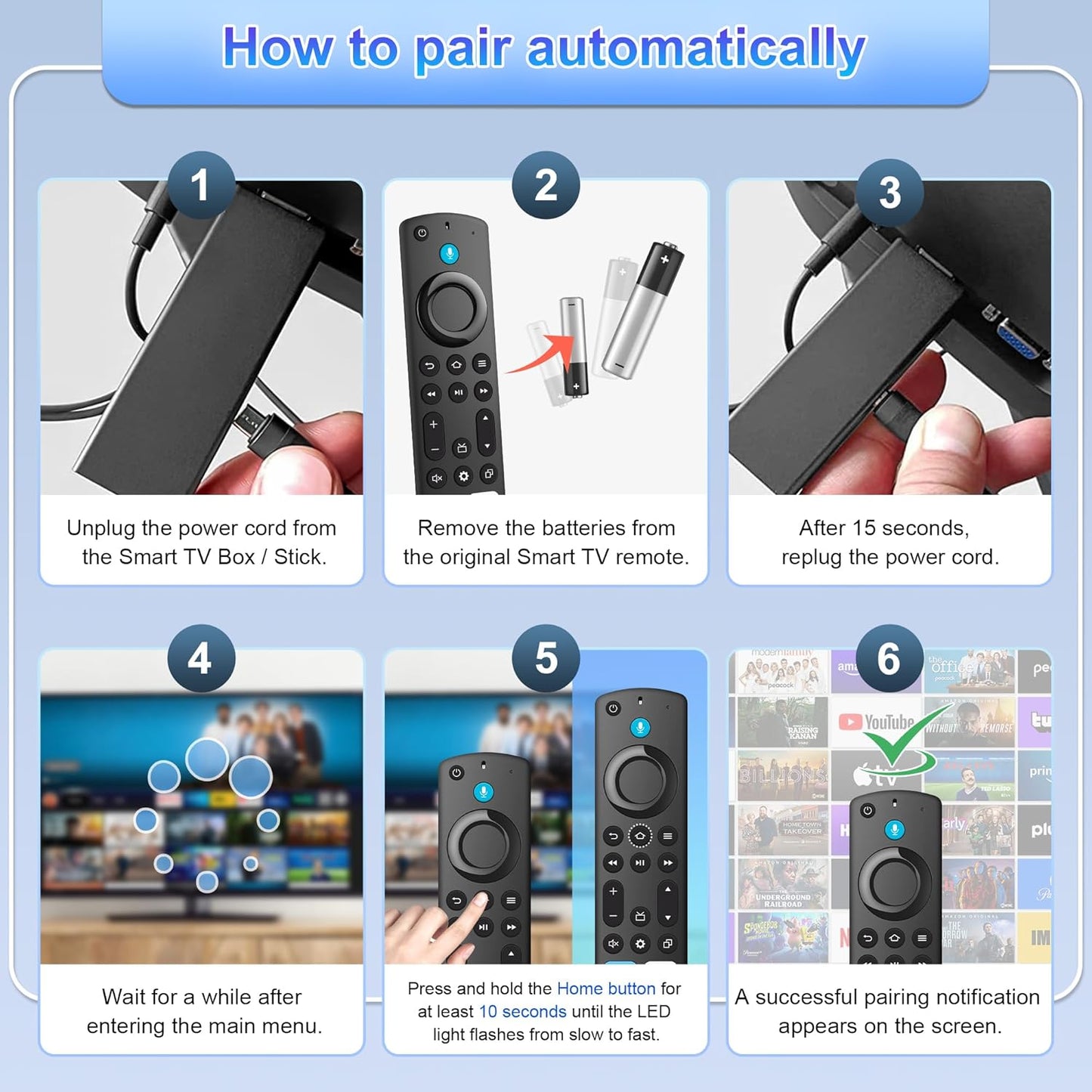 Replacement Voice Remote Control for All-Insignia-Toshiba-Pioneer-Series Smart TV/NS-RCFNA-21 RD4