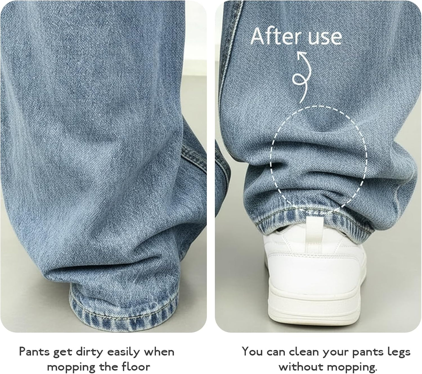 Adjustable Hem Clips for Pants, 40 Pcs No-Sew Leg Tightener No Slip Clothing Clips for Instant Shortening for Women Men Jeans Trousers Dress Pants BST326L