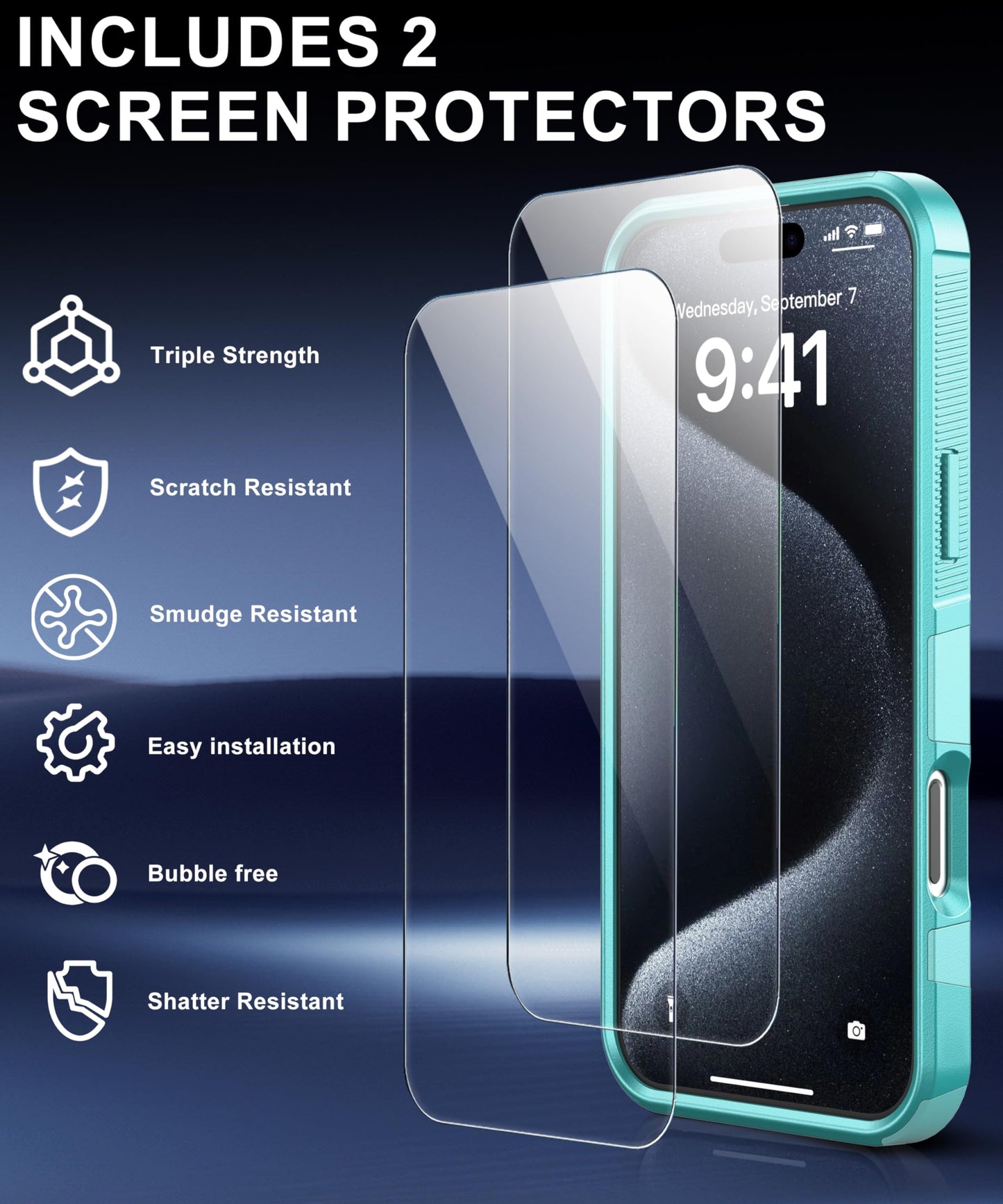 Magnetic for iPhone 17 Air Case [Compatible with MagSafe] [Shockproof] [Heavy Duty Protection] Pocket-Friendly & Tough Non-Slip Protective Phone Cover for iPhone 17Air 6.6", Black WN420