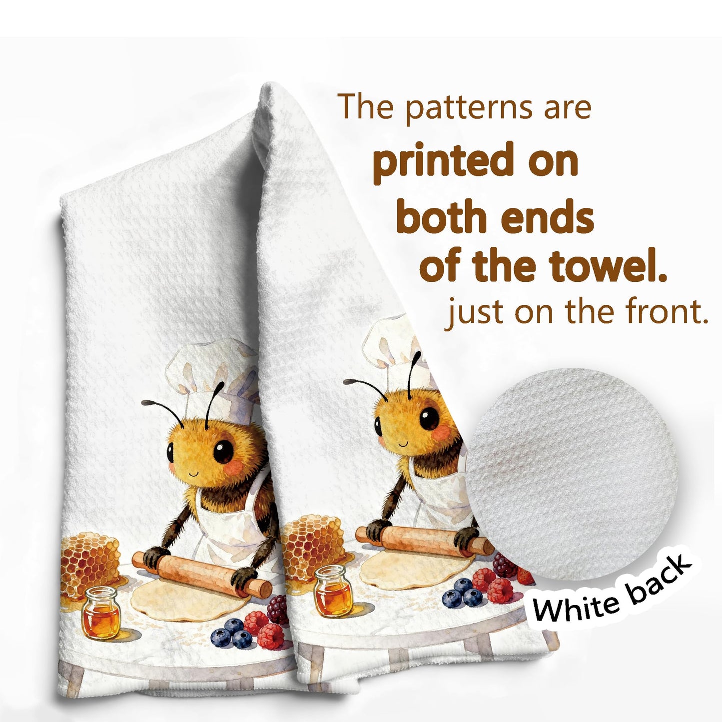 Funny Cat Gifts Kitchen Towels, Cute Cat with Knife and Fork Microfiber Dish Tea Towel for Kitchen Decor, Funny Cats Cooking Decor, is It Dinner Time Yet, 16x24 Inch BST220