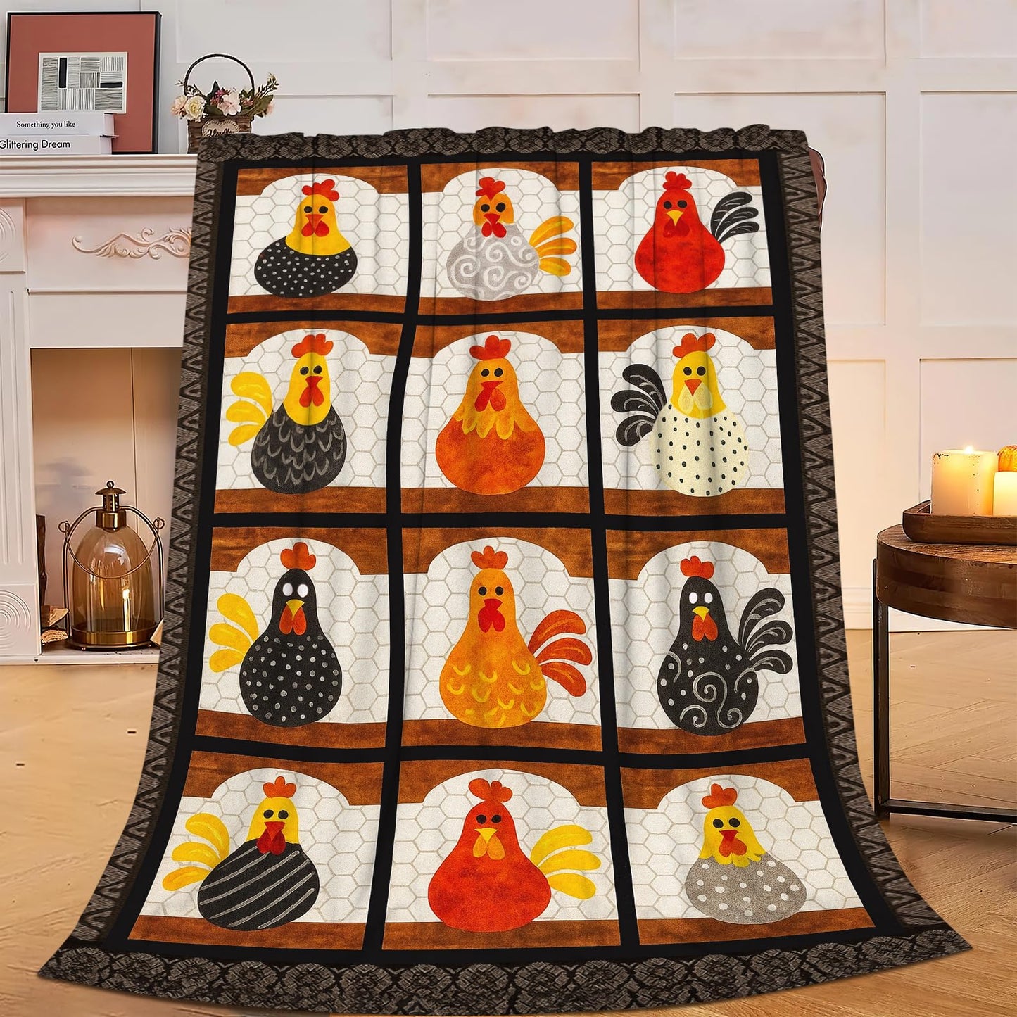 Soccer Blanket Super Soft Warm Fluffy Fleece Flannel Ball Sports Throw Blanket Cozy Fuzzy Plush Stuff Bedding Blankets Gifts for Teens Boys Kids Women Girls Adults 50"X40" BST326H