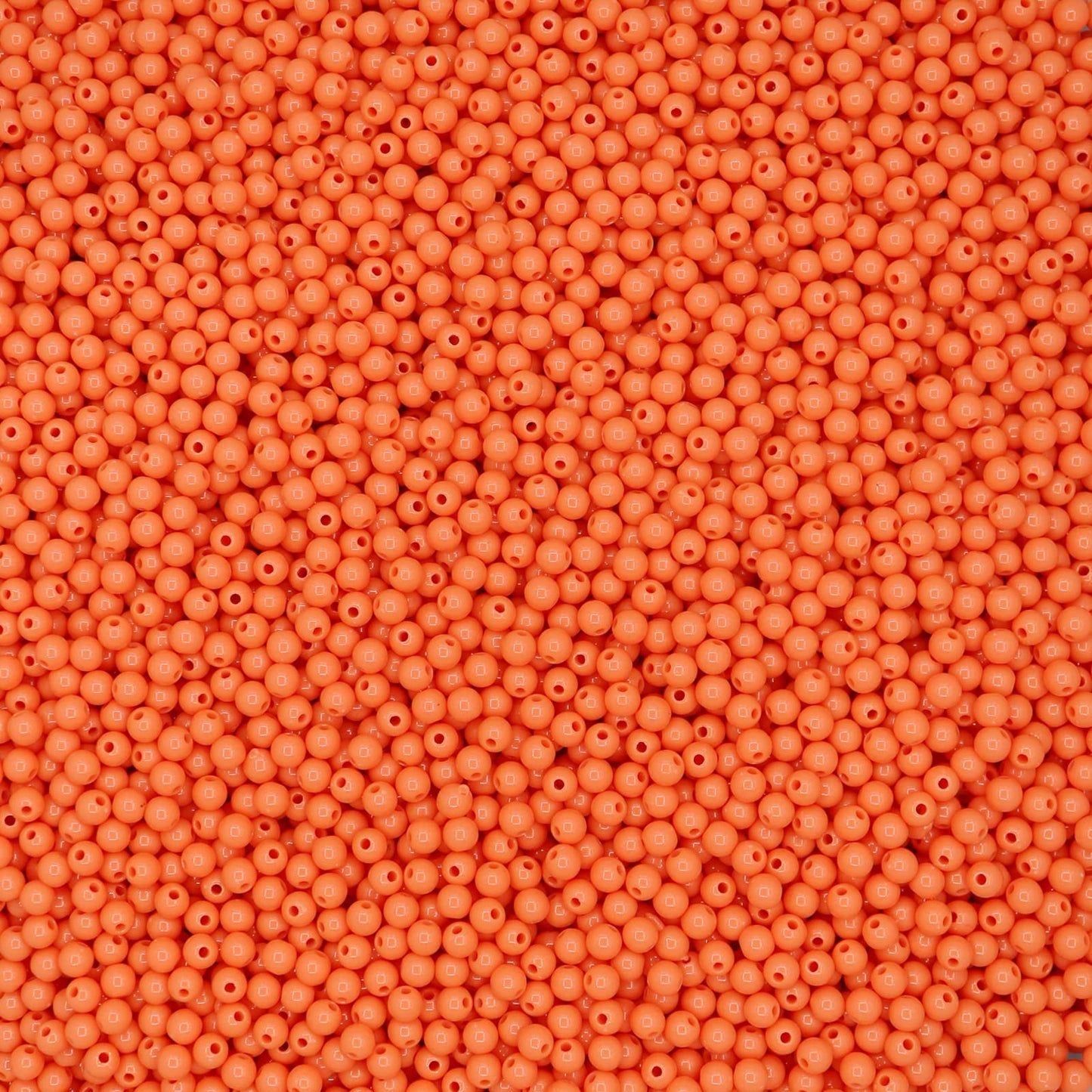 600 Pieces Black Beads for Jewelry Making, Bulk 6mm Colorful Acrylic Beads, Acrylic Round Loose Ball Beads with 1.5mm Hole for Bracelets Necklaces Earring Making Supplies BST220