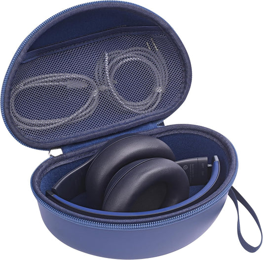 Portable Headphone Case for Beats Studio Pro / 3 Solo 3 Solo 4, Over Ear Headphone Storage Case with Large Space Pocket for Cables WN420