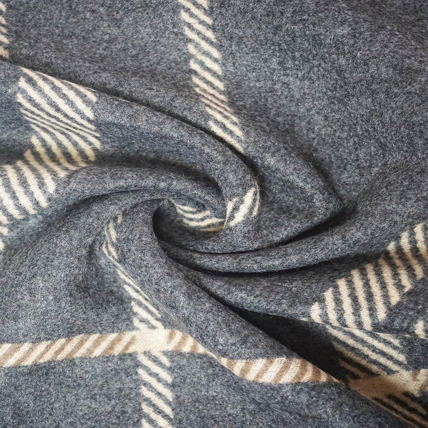 Mens Winter Scarf Cashmere Feel Warm Scarves Long Plaid Tassel Scarf for Men WN420