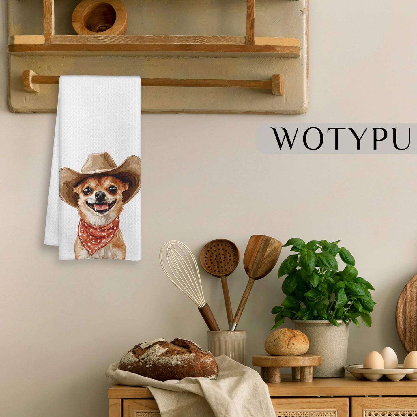Funny Chihuahua Gifts Hand Towels for Bathroom, Chihuahua Gifts for Women Men Decorative Hand Towels for Kids Guest Bathroom Washroom Power Room Vanity Half Bath, 16X24 Inch BST326L