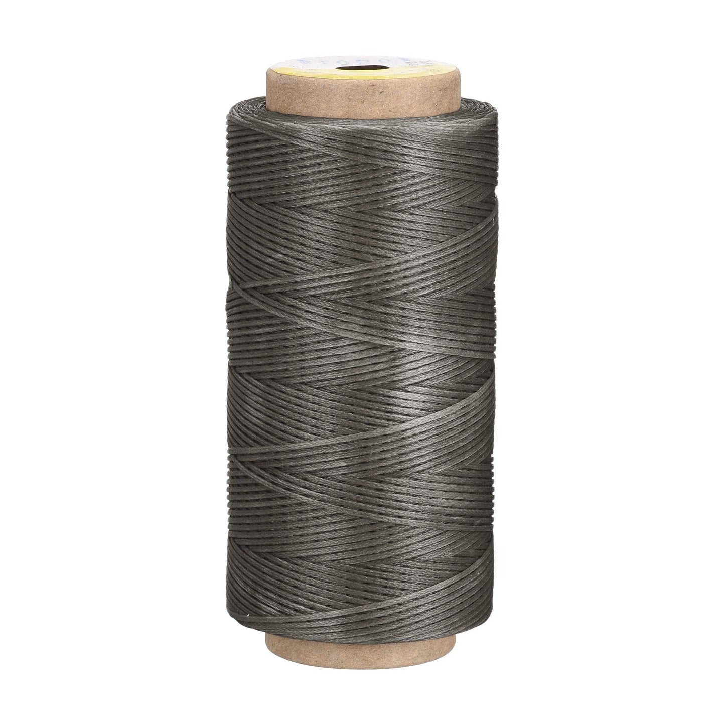 uxcell Leather Sewing Thread 186 Yards 210D/1mm Polyester Waxed Cord for Manual Sewing, Wheat BST326H