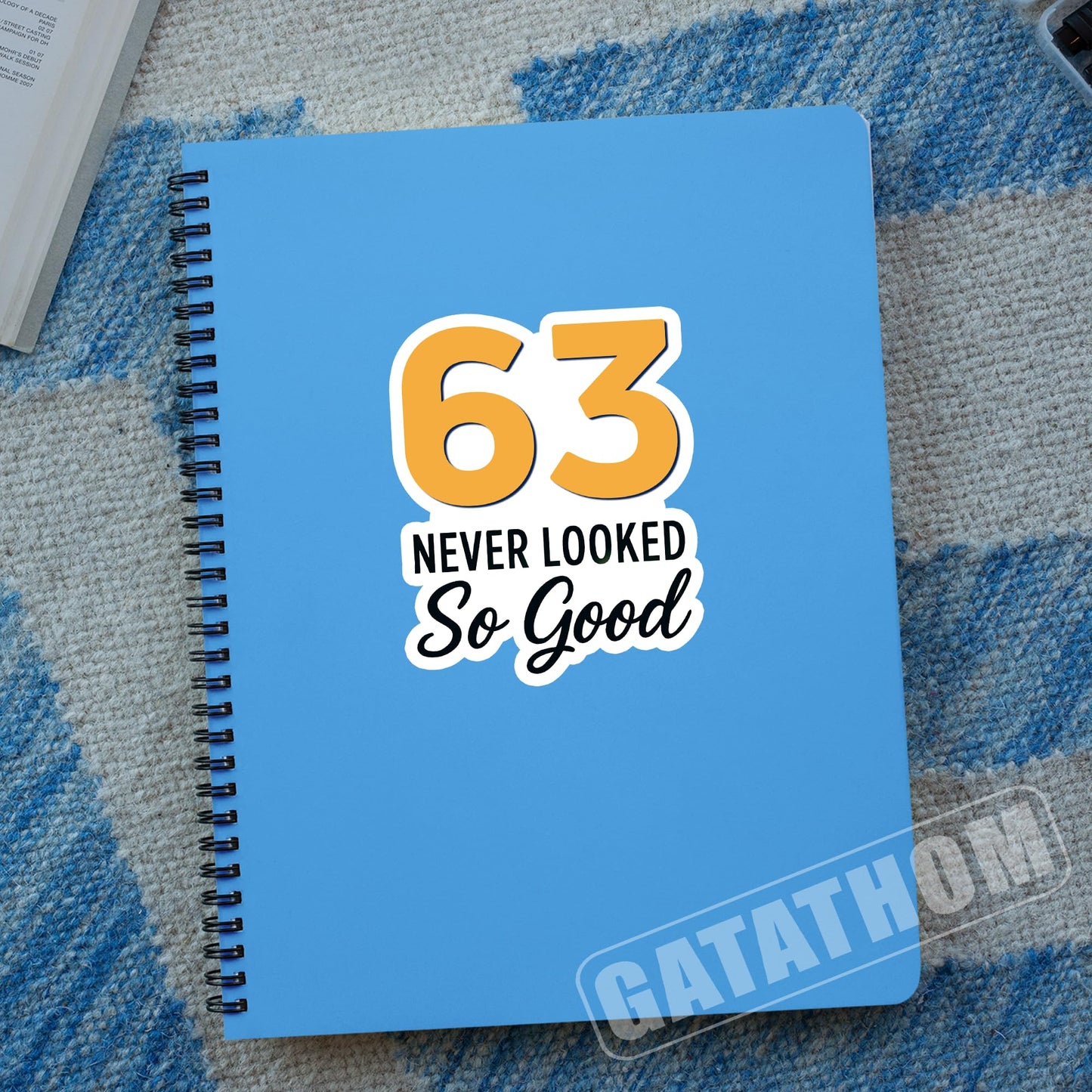(3PCS) 83 Never Looked So Good Sticker – Happy 83th Birthday, Waterproof Vinyl Decals for Party Decor, Scrapbooking, Water Bottles, Laptops, Size 3" x 2.5" BST202