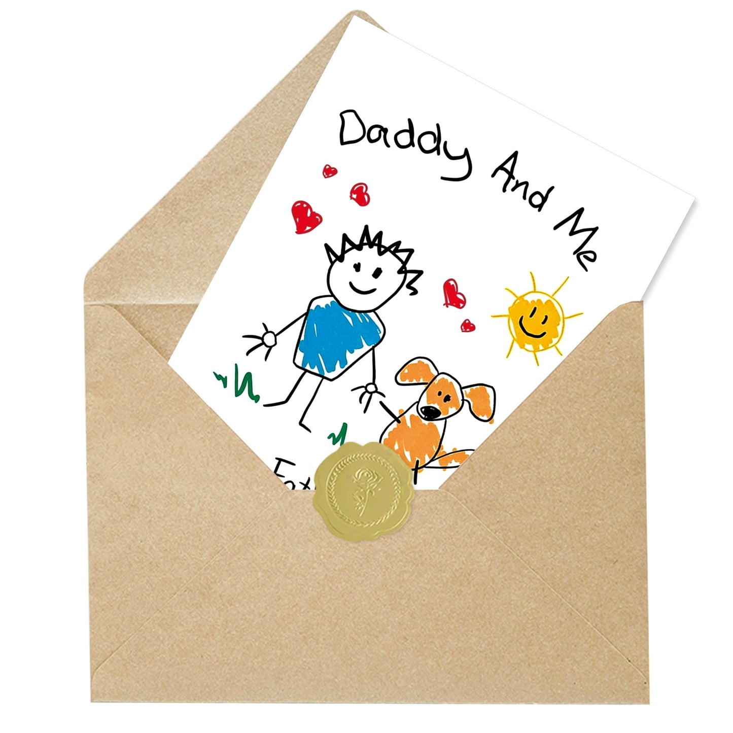 Funny Fathers Day Card for Dad, Father's Day Cards Gifts Decorations from Daughter Son, Happy Fathers Day Card from Cat, Cute Cat Dad Father's Day Decorations Gifts BST220