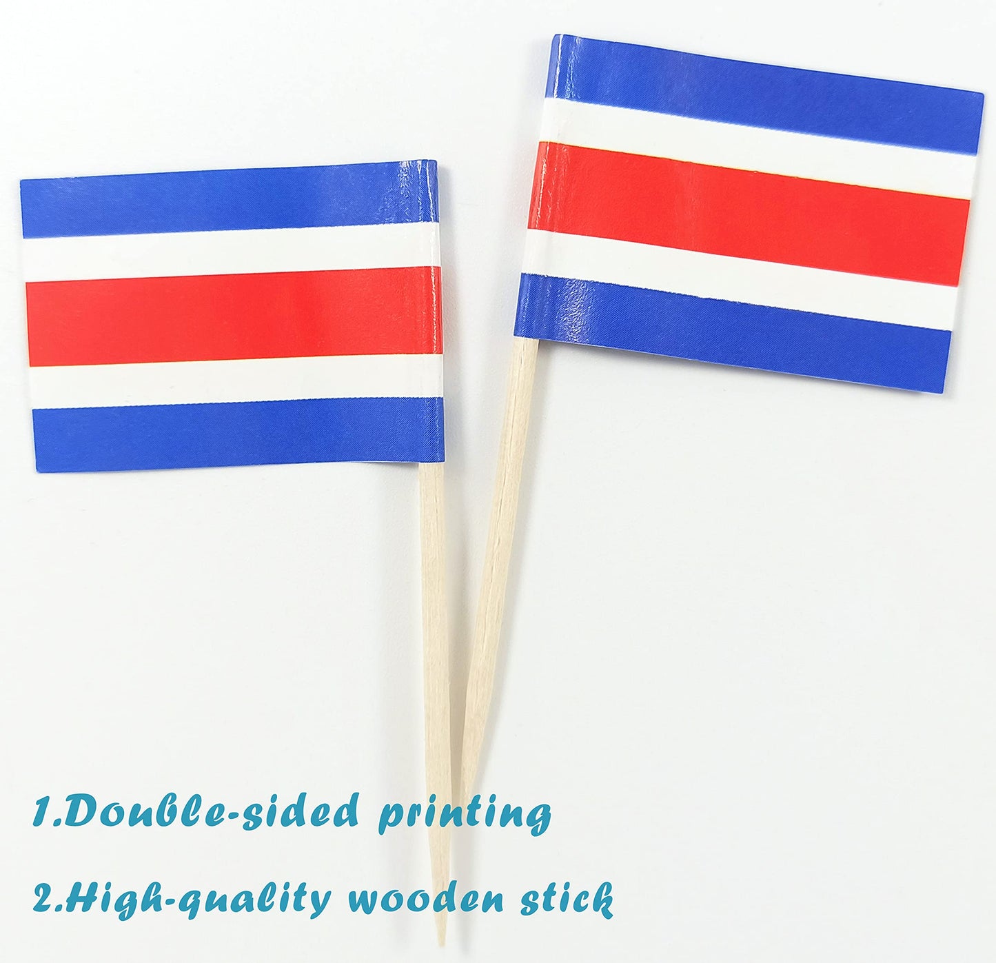 JBCD Mexico Toothpick Flag Mexican Mini Small Cupcake Topper Flags, 200pcs BST220