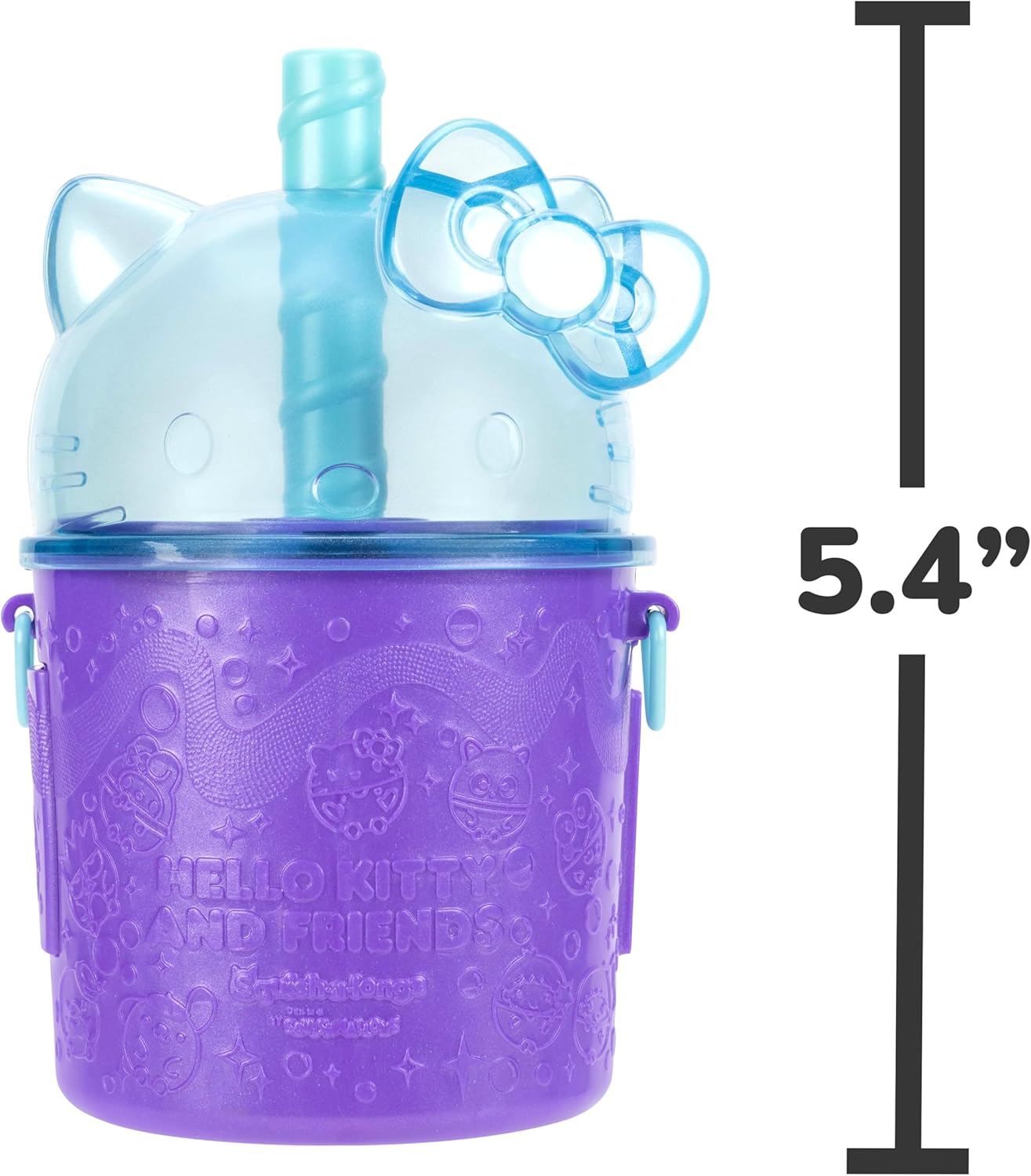 Squishmallows Squish-a-Longs Hello Kitty & Friends Boba Playset 81