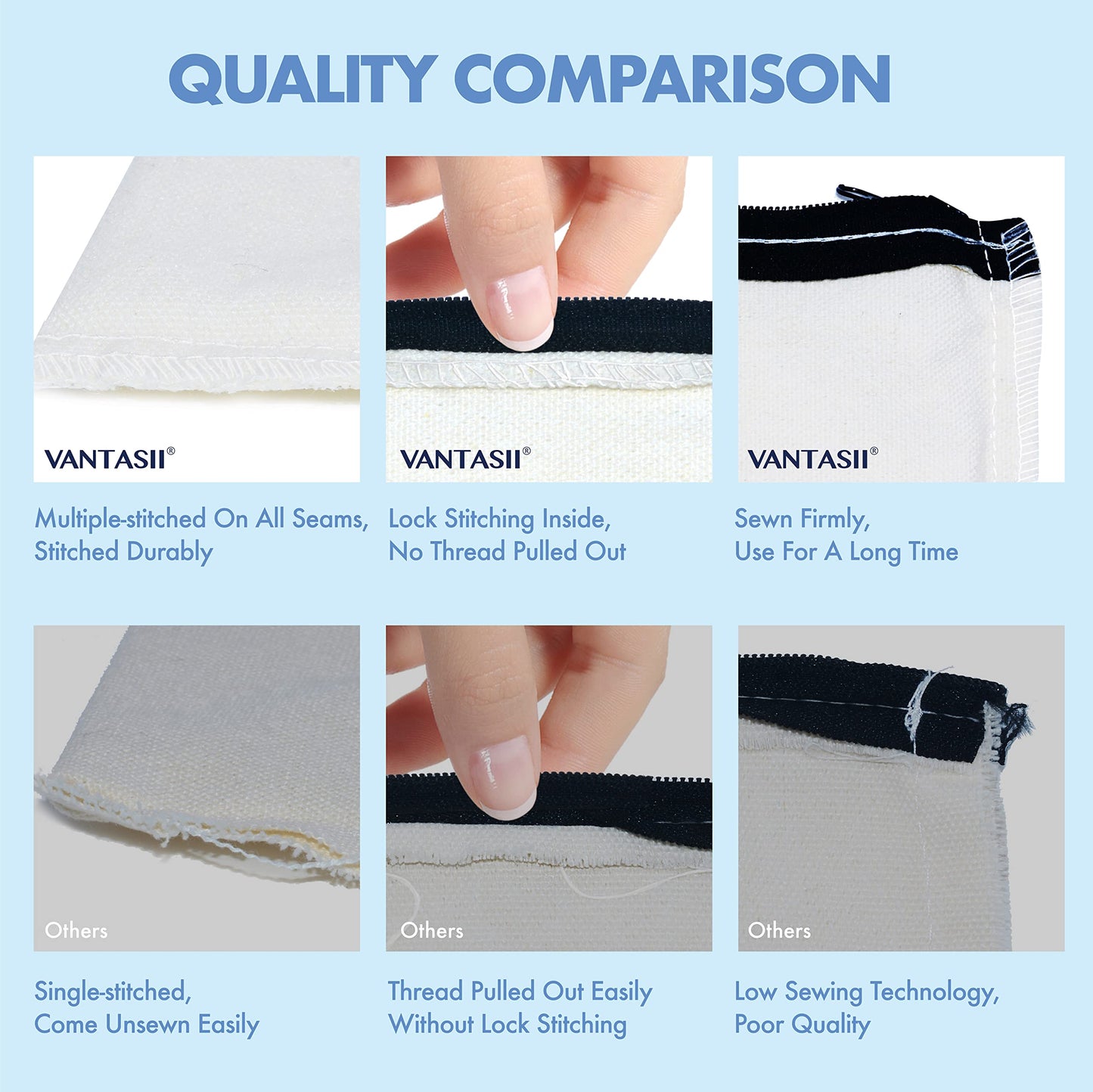 8 Pack Canvas Colorful Zipper Bags, DIY Craft Bags Travel Canvas Makeup Pouches for Cosmetic Toiletry Stationery Storage (Beige, 8.3” x 4.7”) BST220
