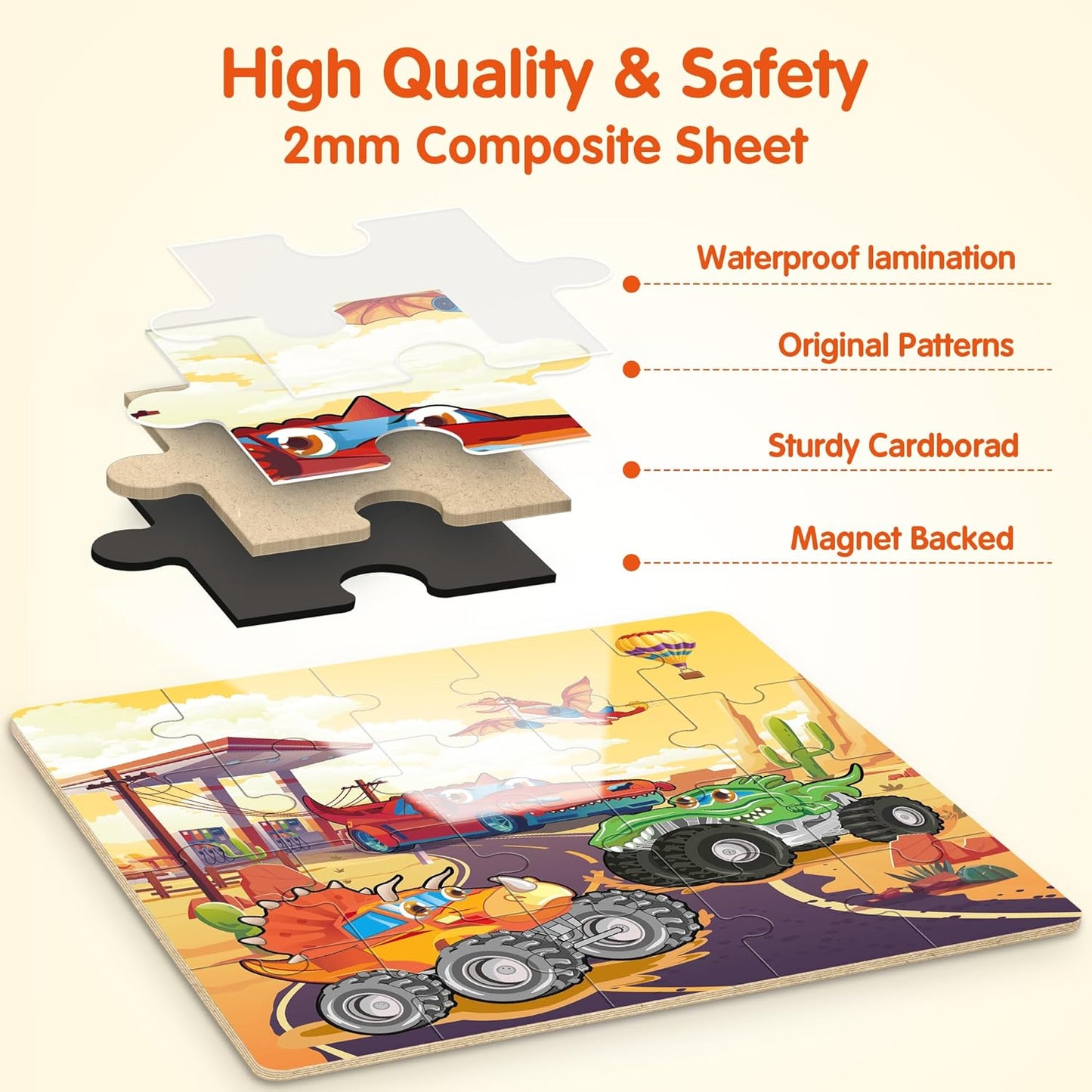 SYNARRY Magnetic Puzzles Book 102