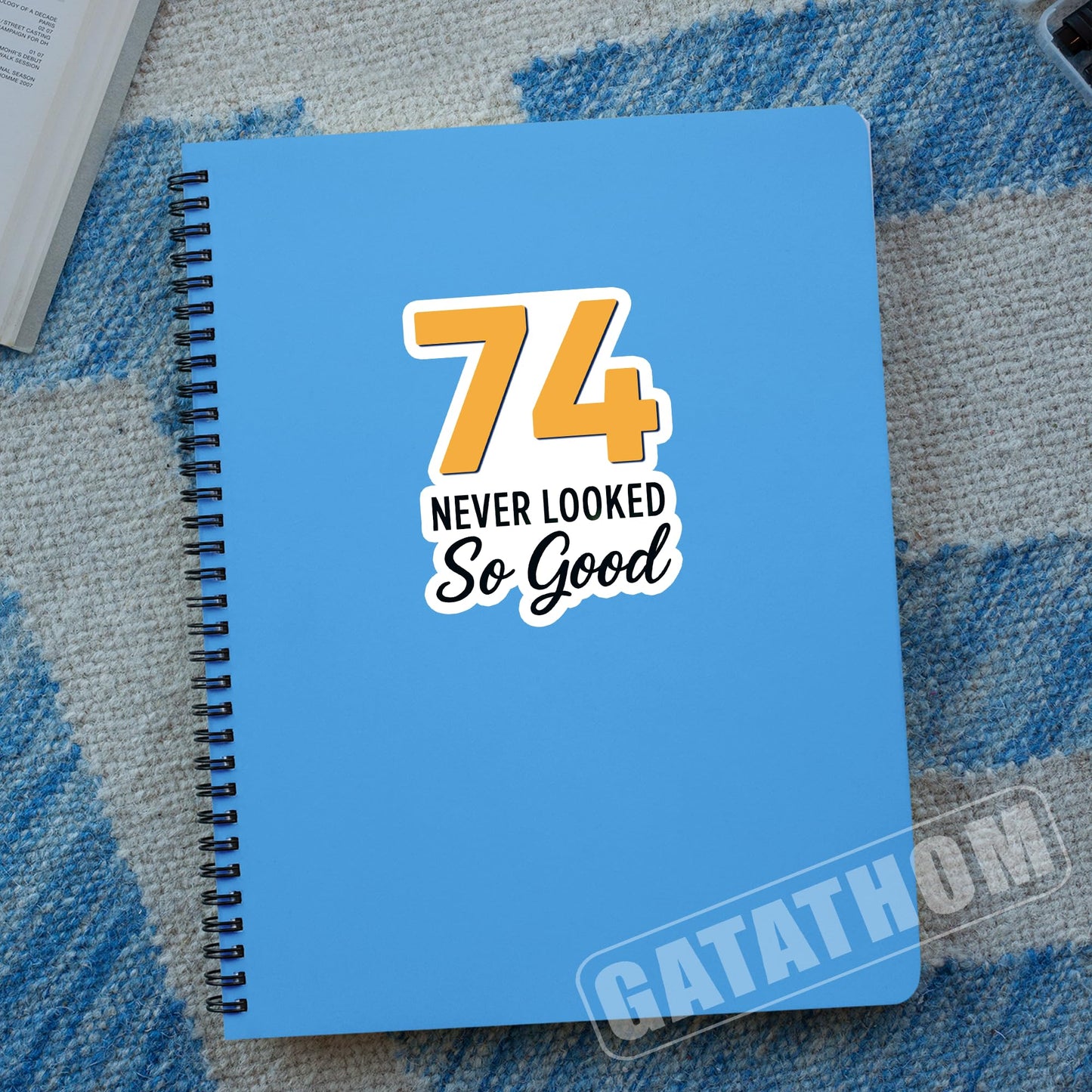 (3PCS) 83 Never Looked So Good Sticker – Happy 83th Birthday, Waterproof Vinyl Decals for Party Decor, Scrapbooking, Water Bottles, Laptops, Size 3" x 2.5" BST202
