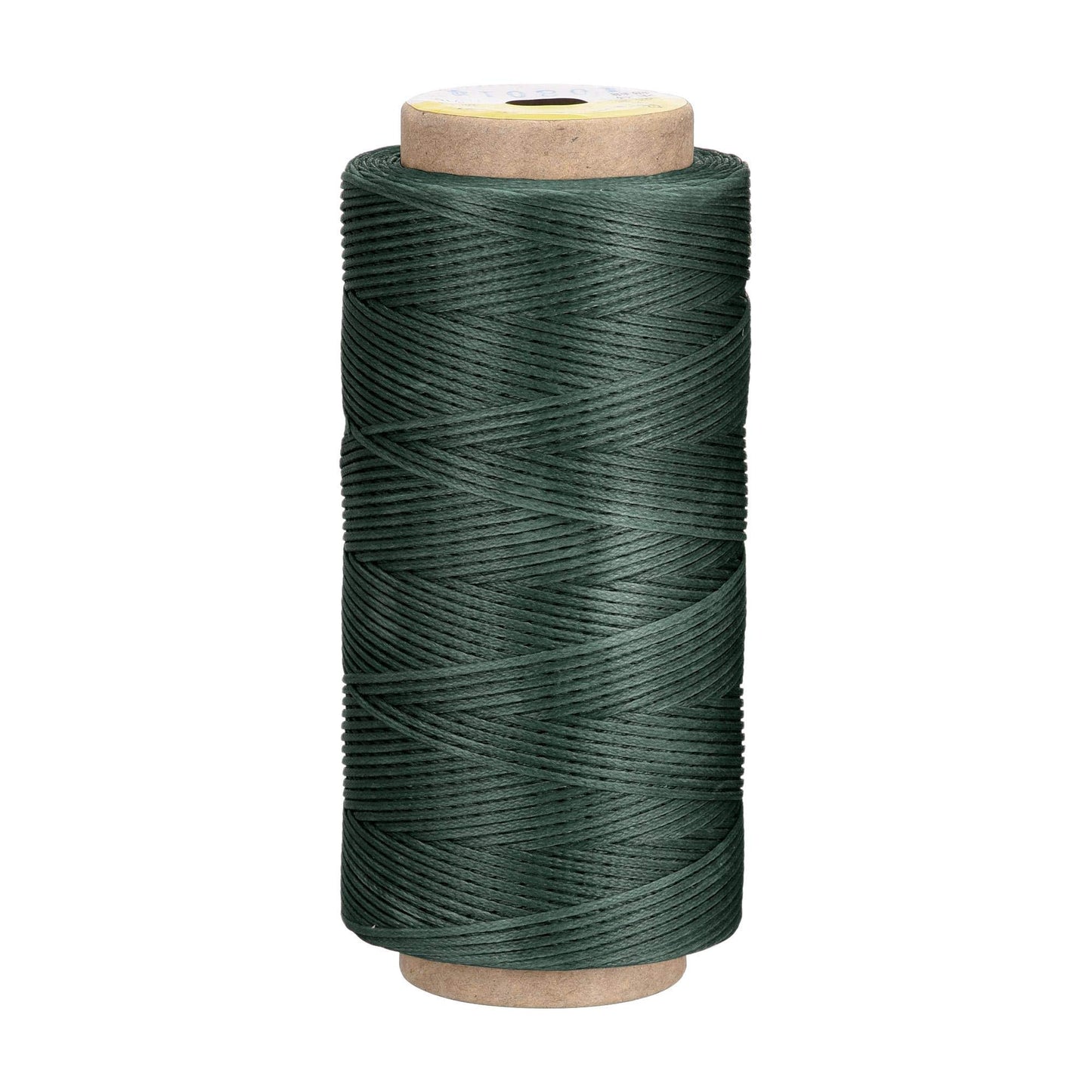 uxcell Leather Sewing Thread 186 Yards 210D/1mm Polyester Waxed Cord for Manual Sewing, Wheat BST326H