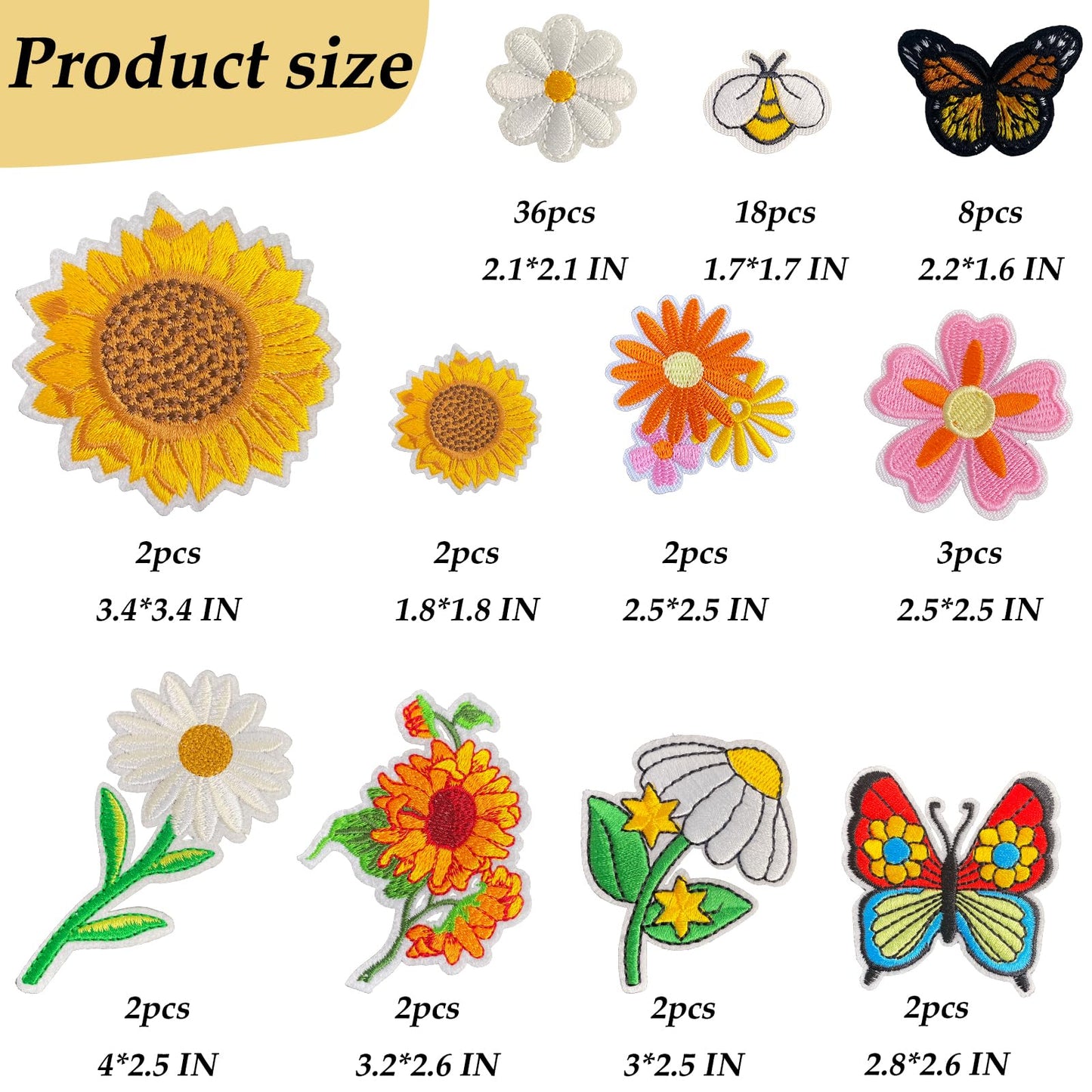 32Pcs Christmas Iron on Patches, Christmas sew on Patches for Clothing, Hats, Backpacks, Jackets, and Bags BST326H