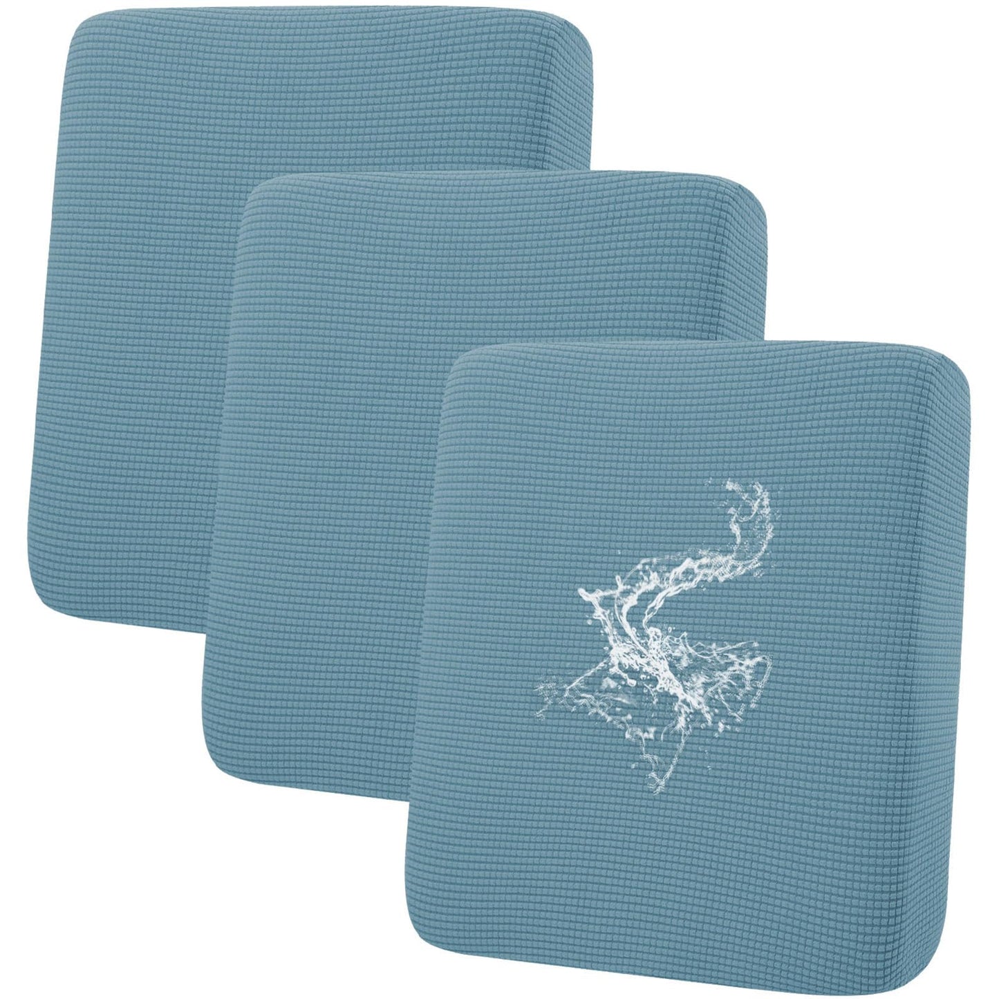 Waterproof Couch Cushion Covers for Pets, Non Slip Sofa Seat Cover | Stretch Jacquard Fabric, Elastic Bottom, Non Slip Fit, Waterproof Protection, Pet Hair Protection (1 Piece for Backrest M) BST202