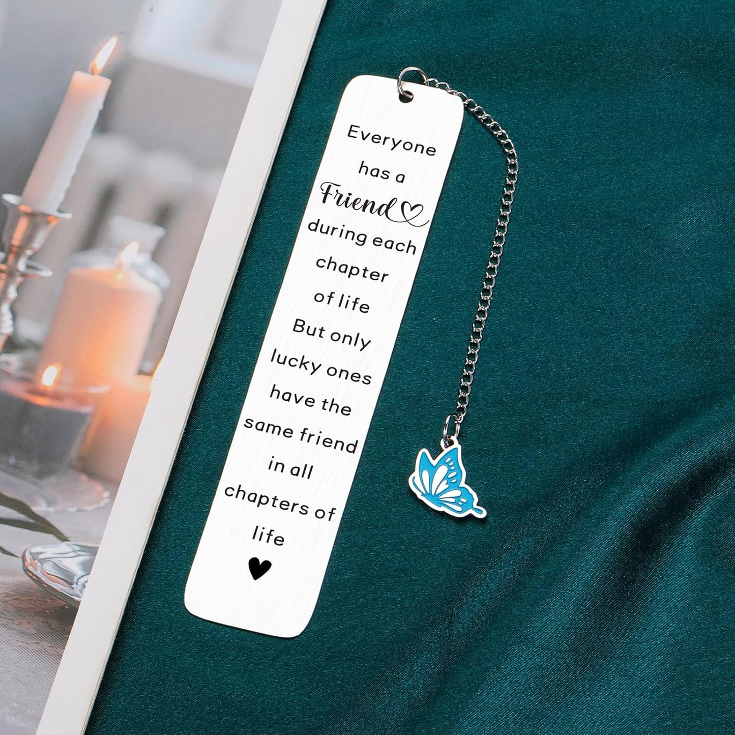 Friendsgiving Gifts Best Friend Gifts for Women Best Friend Christmas Gifts Long Distance Friendship Gifts for Going Away Gift for Friends Birthday Gifts for Friend Bookmark Soul Sister Gift Idea BST326L