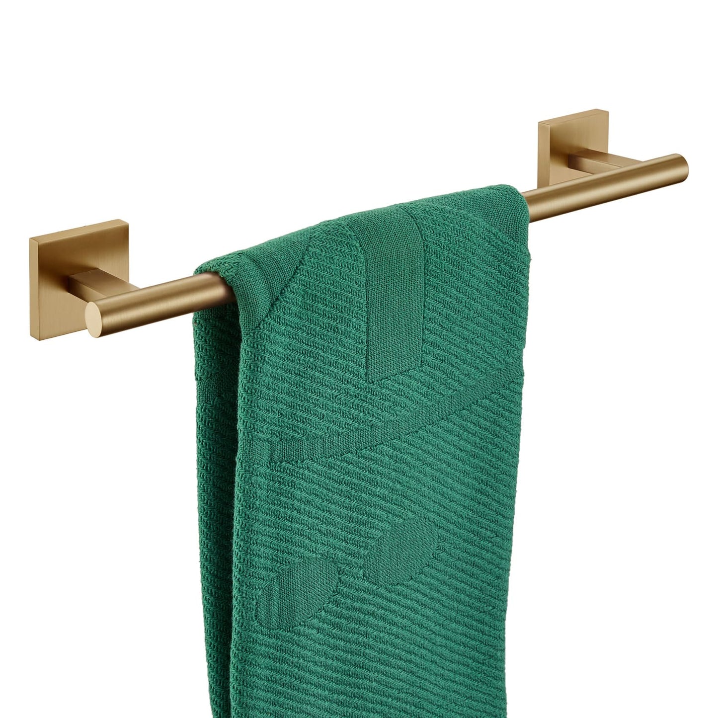 KOKOSIRI Bathroom Towel Bars 16 Inch Towel Rail Matte Black 40CM Hand Towel Holder for Bath Kitchen Wall Stainless Steel B4005BK-L16 BST202