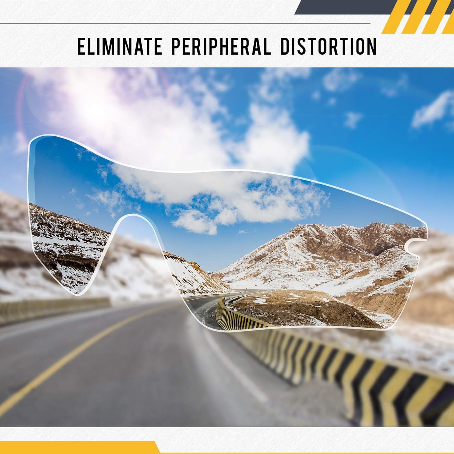 Premium Polarized Mirror Replacement Lenses for Oakley Split Jacket OO9099 Sunglasses - Brown