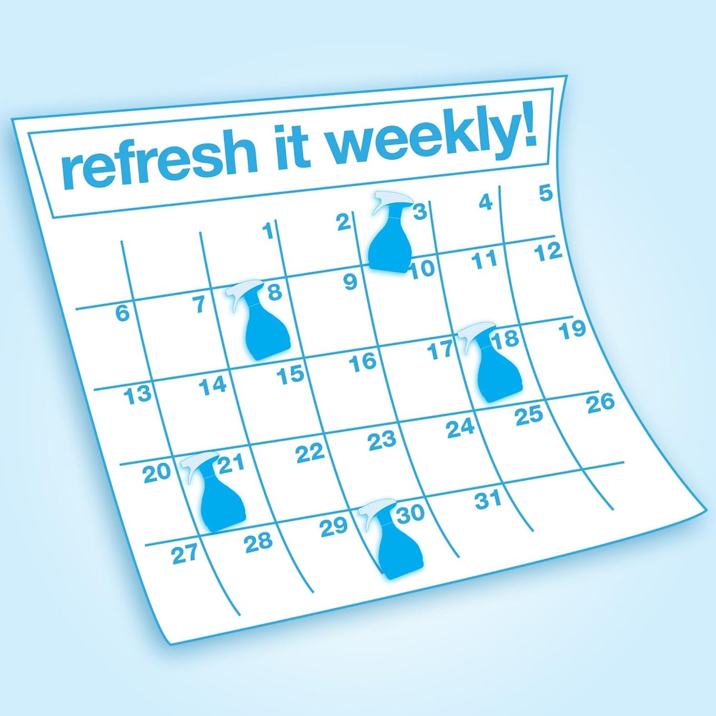 Febreze Fabric Refresher/Odor Eliminator, Spring and Renewal, 27 Oz Spray Bottle