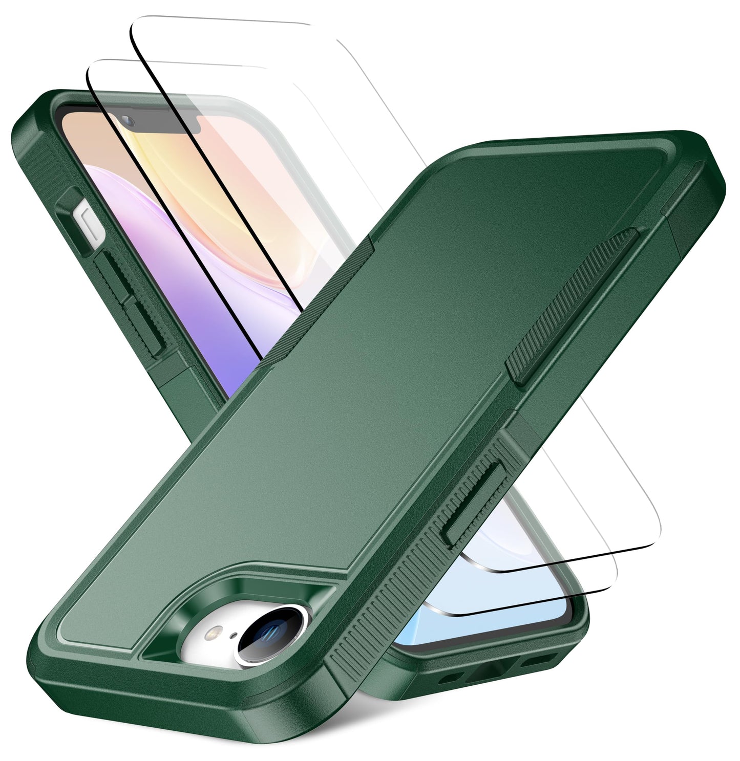 Magnetic for iPhone 17 Air Case [Compatible with MagSafe] [Shockproof] [Heavy Duty Protection] Pocket-Friendly & Tough Non-Slip Protective Phone Cover for iPhone 17Air 6.6", Black WN420