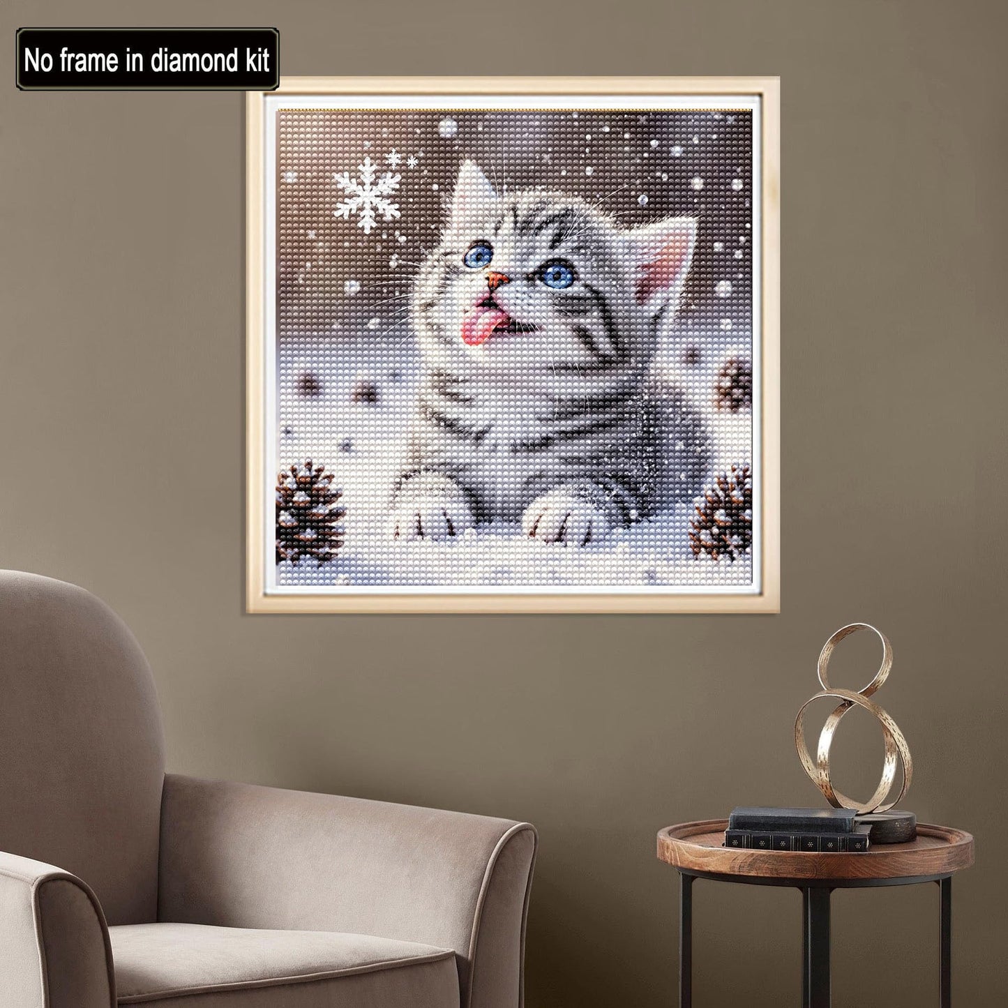 Diymood DIY 5D Diamond Art Painting Dragon Kits for Adults, Paint with Diamond Art Animal Full Drill Round Canvas Embroidery Mosaic Beginner Home Wall Decor Gift 12x12 inch C20 BST220