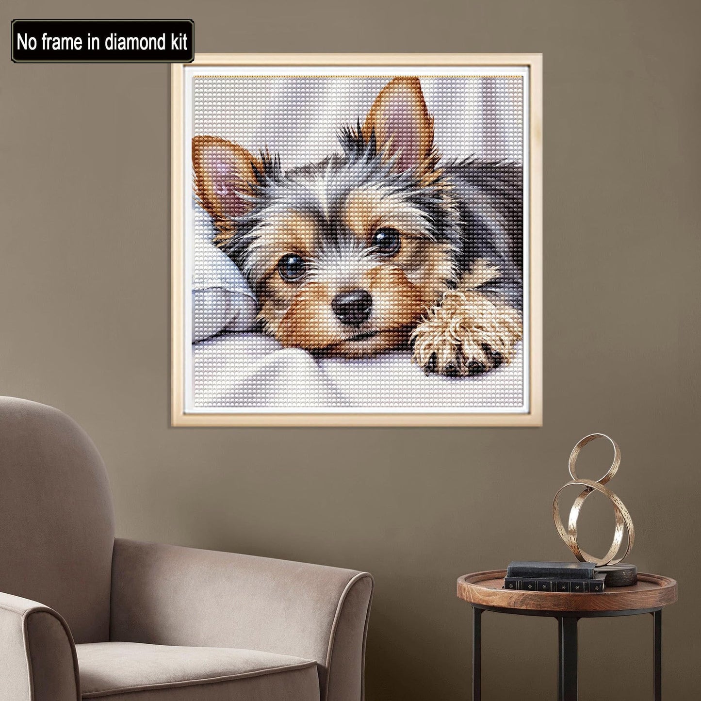 Diymood DIY 5D Diamond Art Painting Dragon Kits for Adults, Paint with Diamond Art Animal Full Drill Round Canvas Embroidery Mosaic Beginner Home Wall Decor Gift 12x12 inch C20 BST220