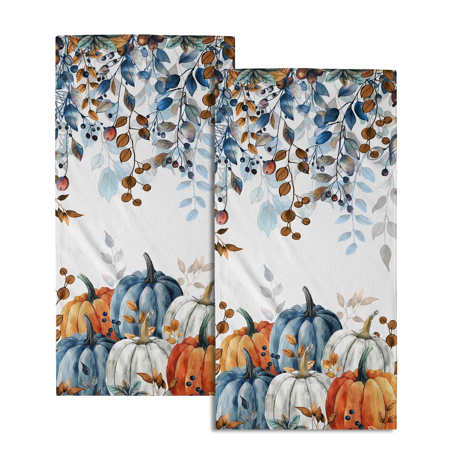 Imiss Coral Starfish Hand Towels for Bathroom，Nautical Coastal Seashell Guest Towels 14.4 x 28.3 Inch Set of 2 Soft Small Bath Towel Kitchen Dish Towels for Home Hotel Gym Spa BST220