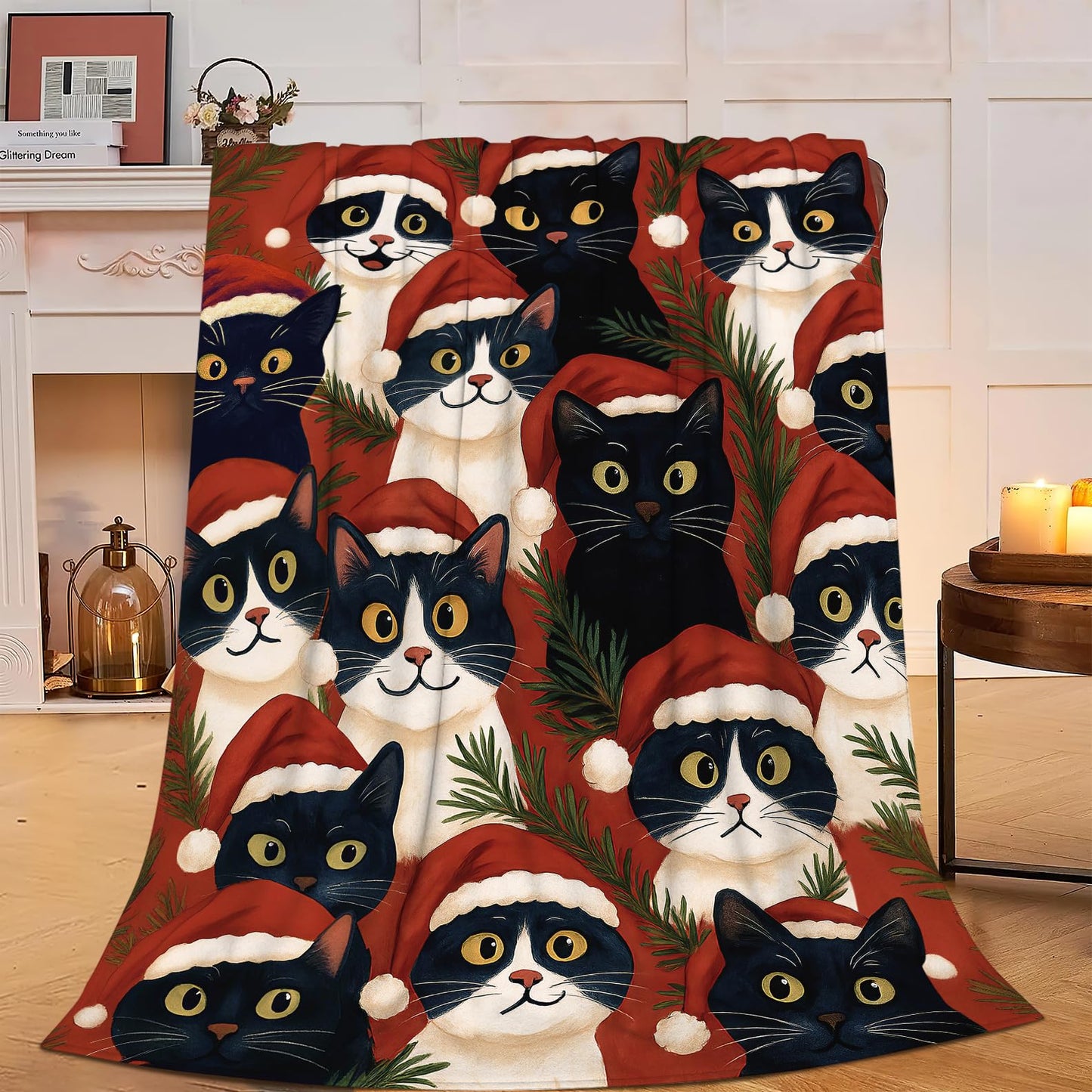 Soccer Blanket Super Soft Warm Fluffy Fleece Flannel Ball Sports Throw Blanket Cozy Fuzzy Plush Stuff Bedding Blankets Gifts for Teens Boys Kids Women Girls Adults 50"X40" BST326H