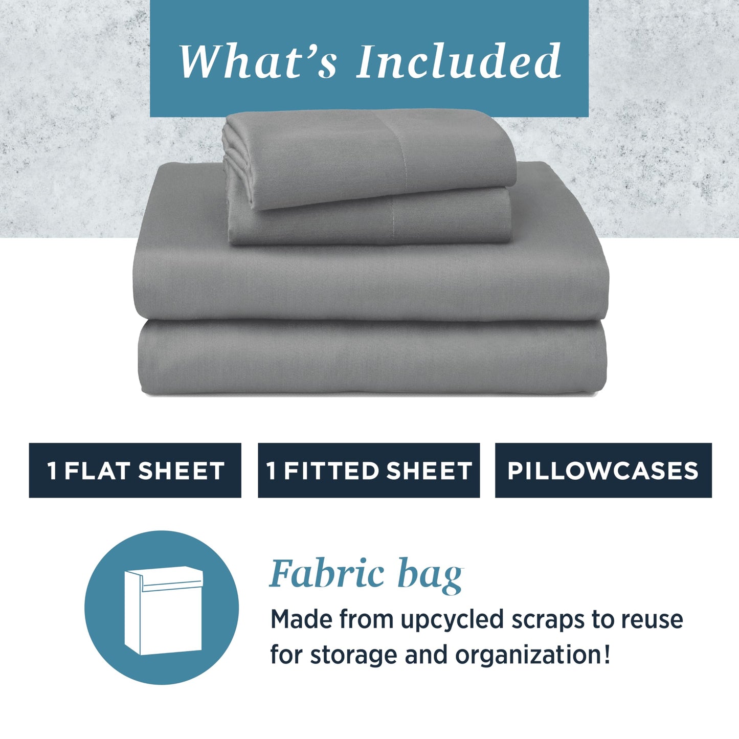 Welhome Twin Size Bed Sheet Set, 100% Cotton Percale Deep Pocket Super Soft Bedding Set, Cooling, Breathable & Extra Soft, Ethereal Paisley BST220