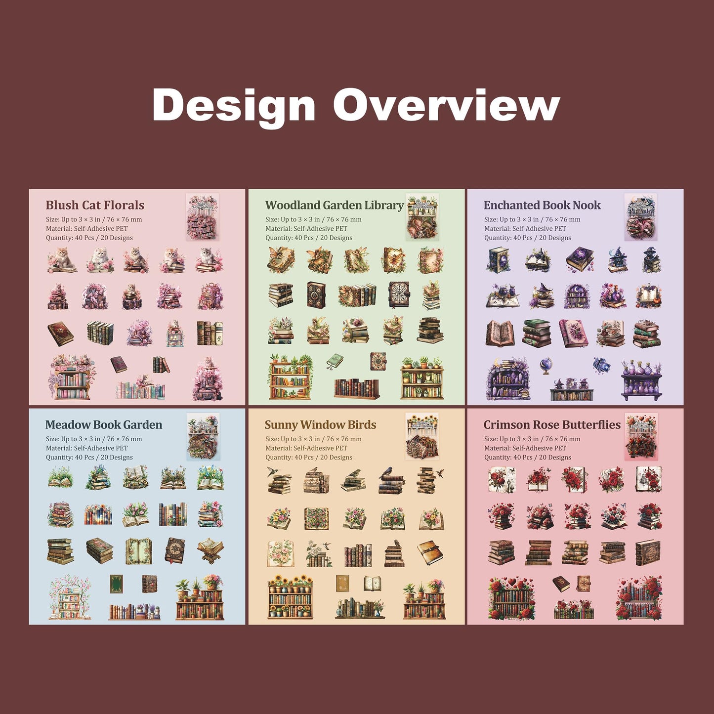 180 Pcs Clear Loop Arrow PET Stickers for Scrapbook Journal BST202