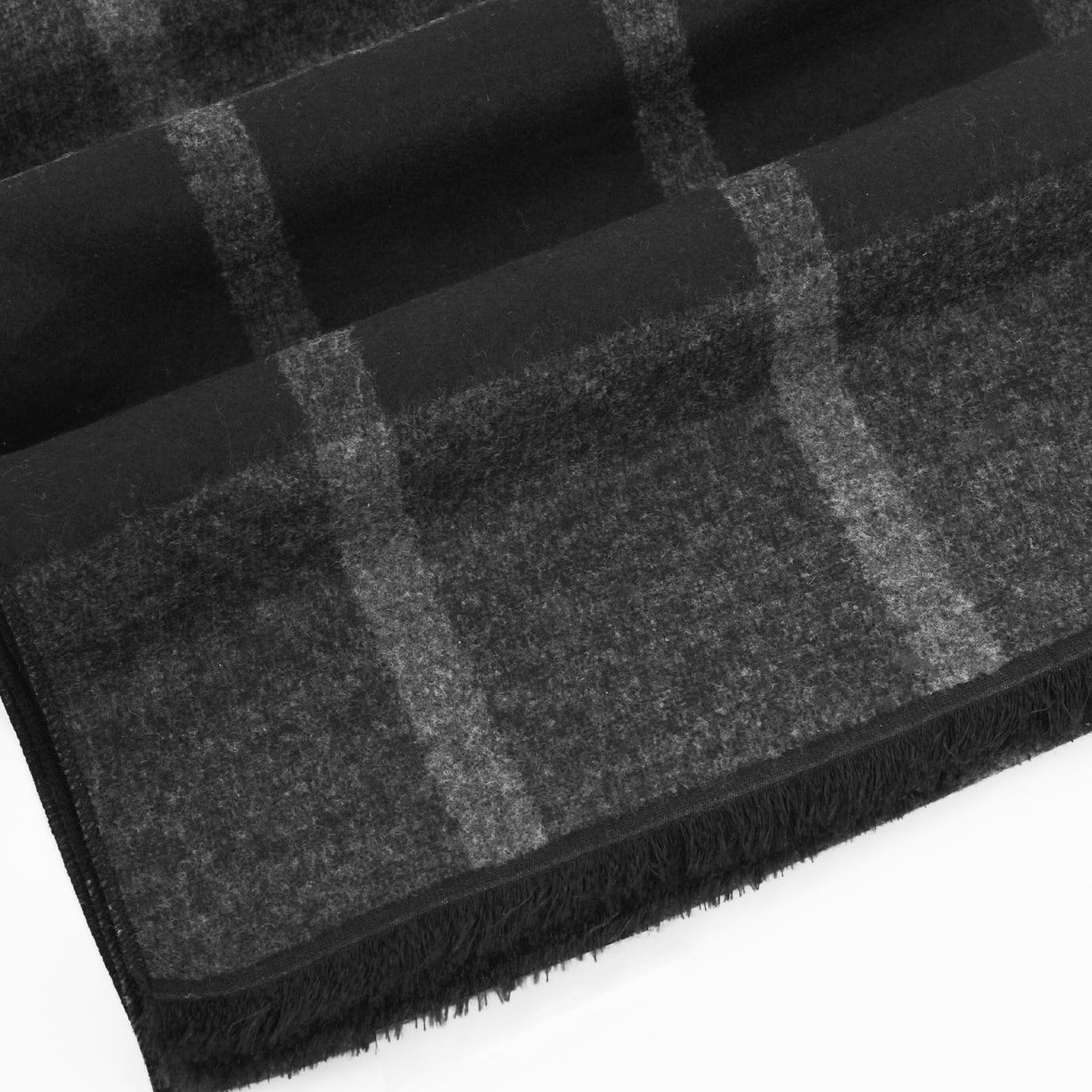 Mens Winter Scarf Cashmere Feel Warm Scarves Long Plaid Tassel Scarf for Men WN420