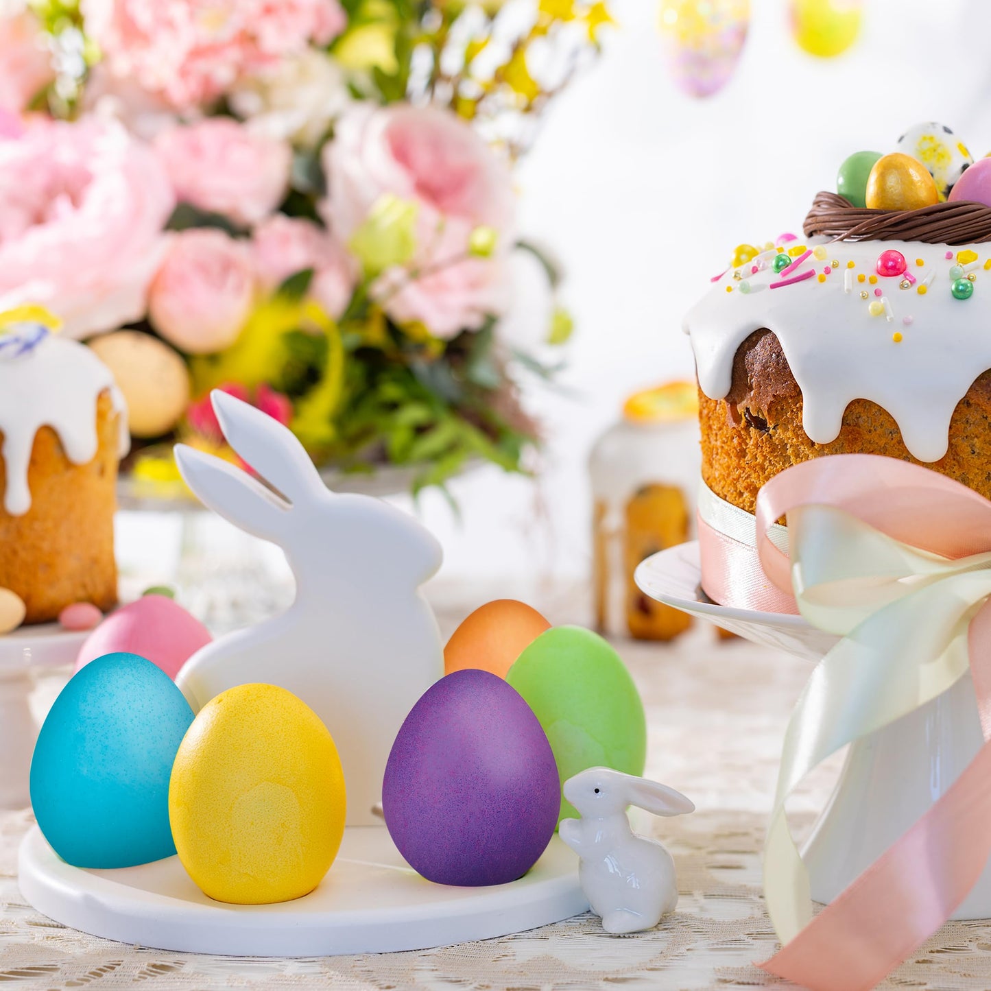 PAAS Eggstreme Color FX Egg Dying Kit – Create Swirl, Texture & Shine Effects – Fun & Creative Easter Egg Dye Kit BST220
