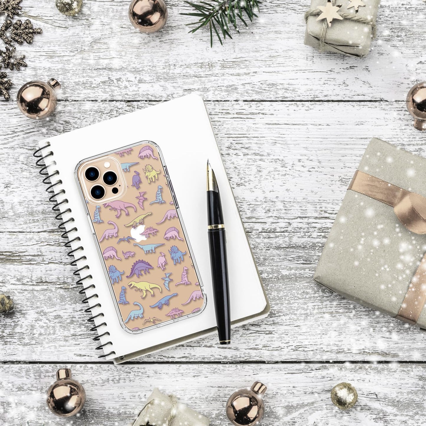 bicol for iPhone 12 Pro Max Case with Screen Protector and Camera Lens Protector - Fashionable Flower Floral Designs for Women Girls - Shockproof Acrylic Clear Phone Cover 6.7" - Blooming Flowers WN420