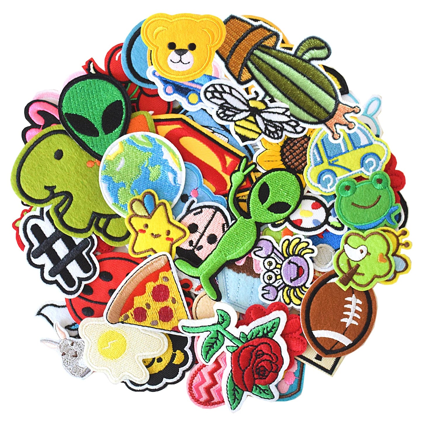 32Pcs Christmas Iron on Patches, Christmas sew on Patches for Clothing, Hats, Backpacks, Jackets, and Bags BST326H