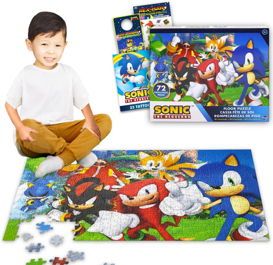Sonic The HedgeHog Floor Puzzle for Kids Set 65