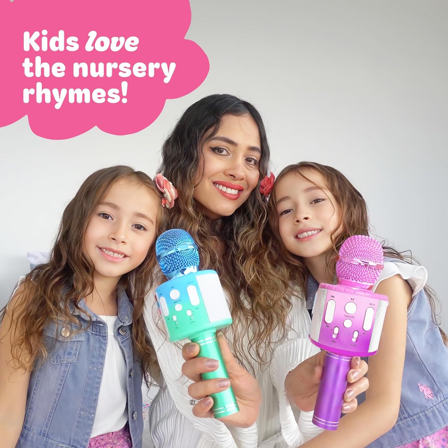 Move2Play, Kids Karaoke Microphone | Includes Pre-Loaded Songs & Bluetooth 80